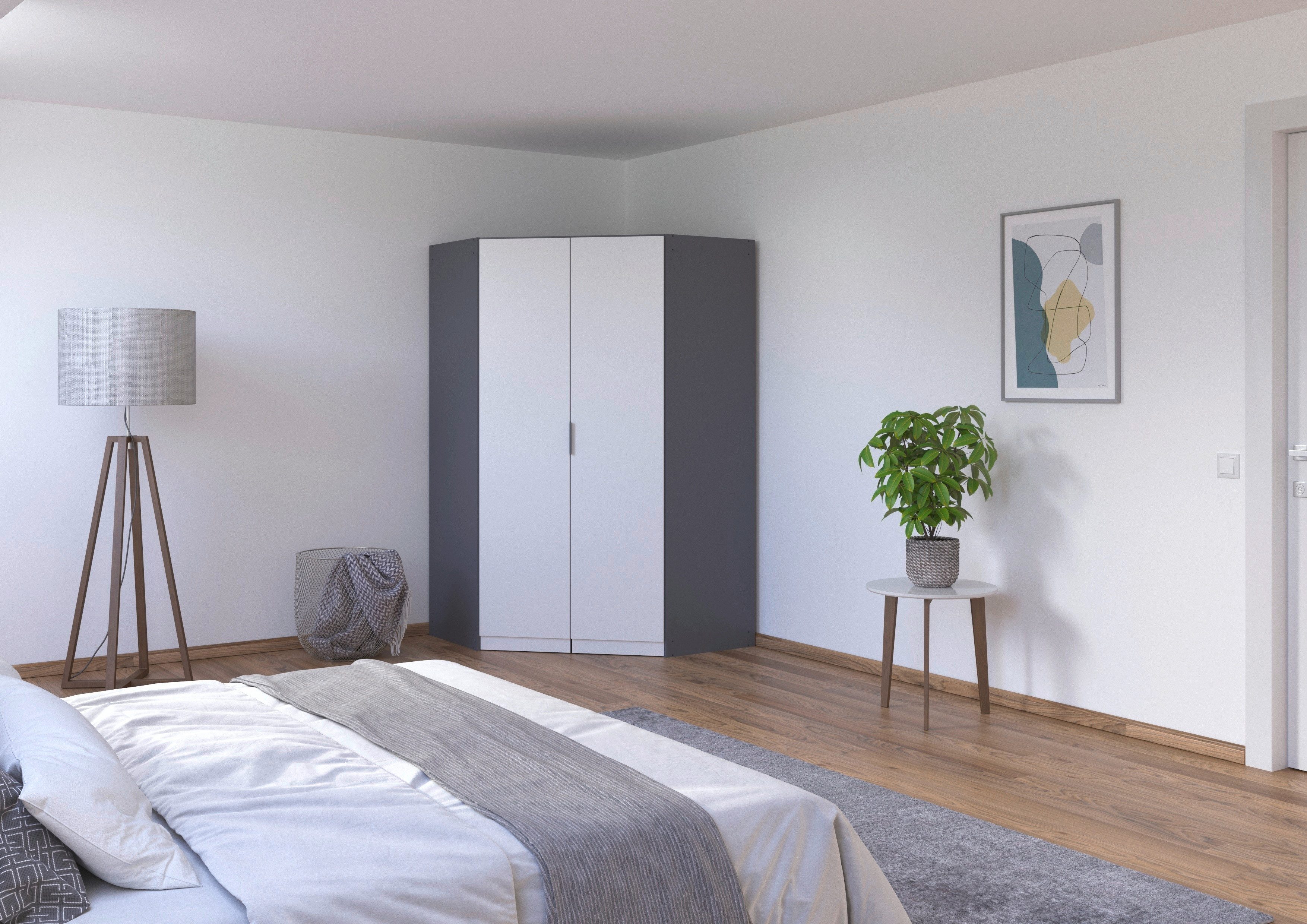 rauch Kleiderschrank Eckschrank Schrank Ankleidezimmer Schlafzimmer günstig online kaufen