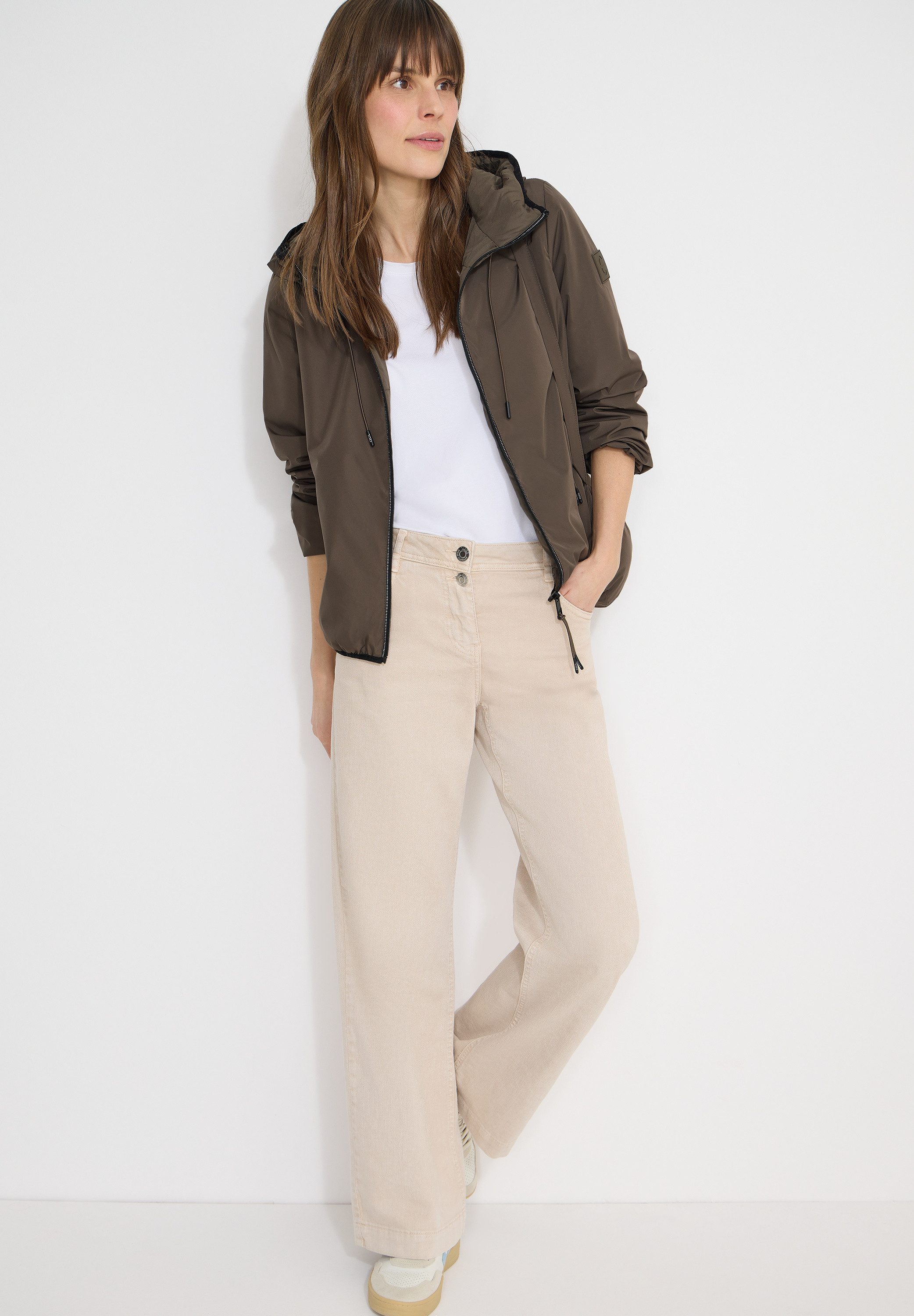 CECIL Windbreaker mit Kapuze mit Tunnelzugband