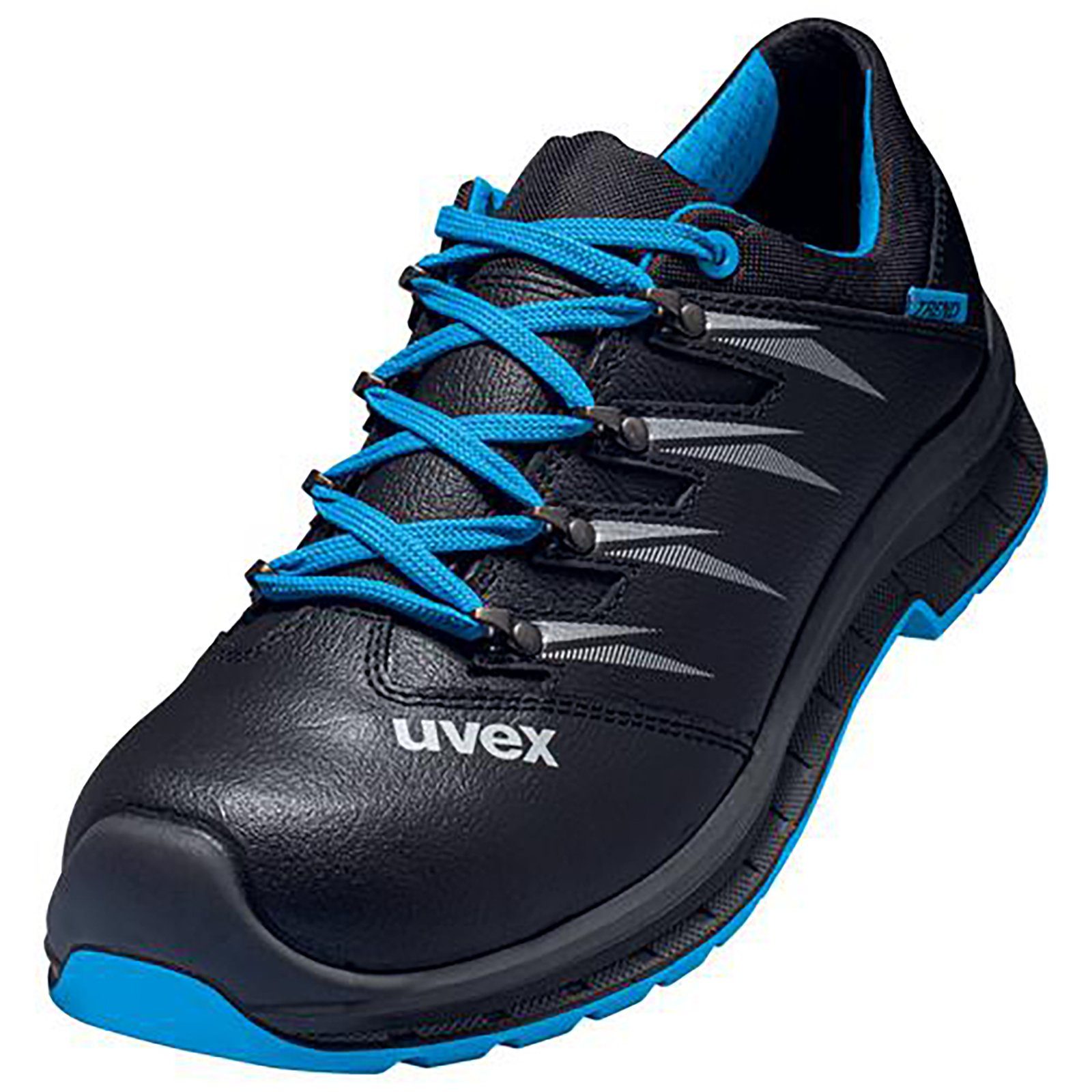 2 trend Halbschuhe S3 blau, schwarz Weite 11 Sicherheitsschuh