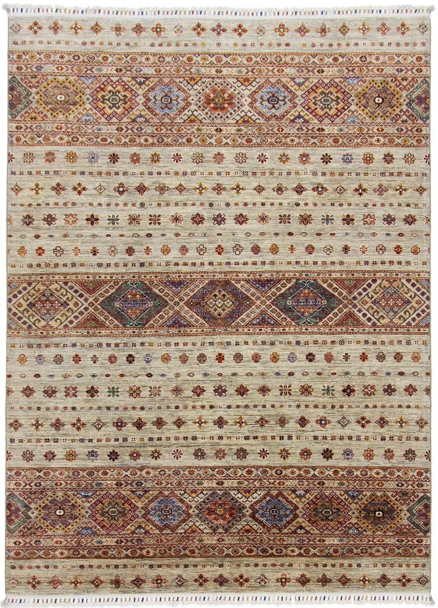 Orientteppich Arijana Shaal 172x236 Handgeknüpfter Orientteppich, Nain Trading, rechteckig, Höhe: 5 mm