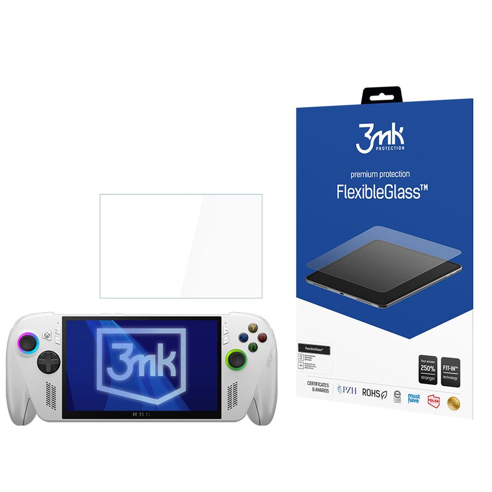 3MK Displayschutzglas Handheld Displayschutzglas für ROG Xbox Ally / Ally X, Spar-Set, 1 Stück, Stoßfest, kratzfest, antibakteriell, ölabweisend