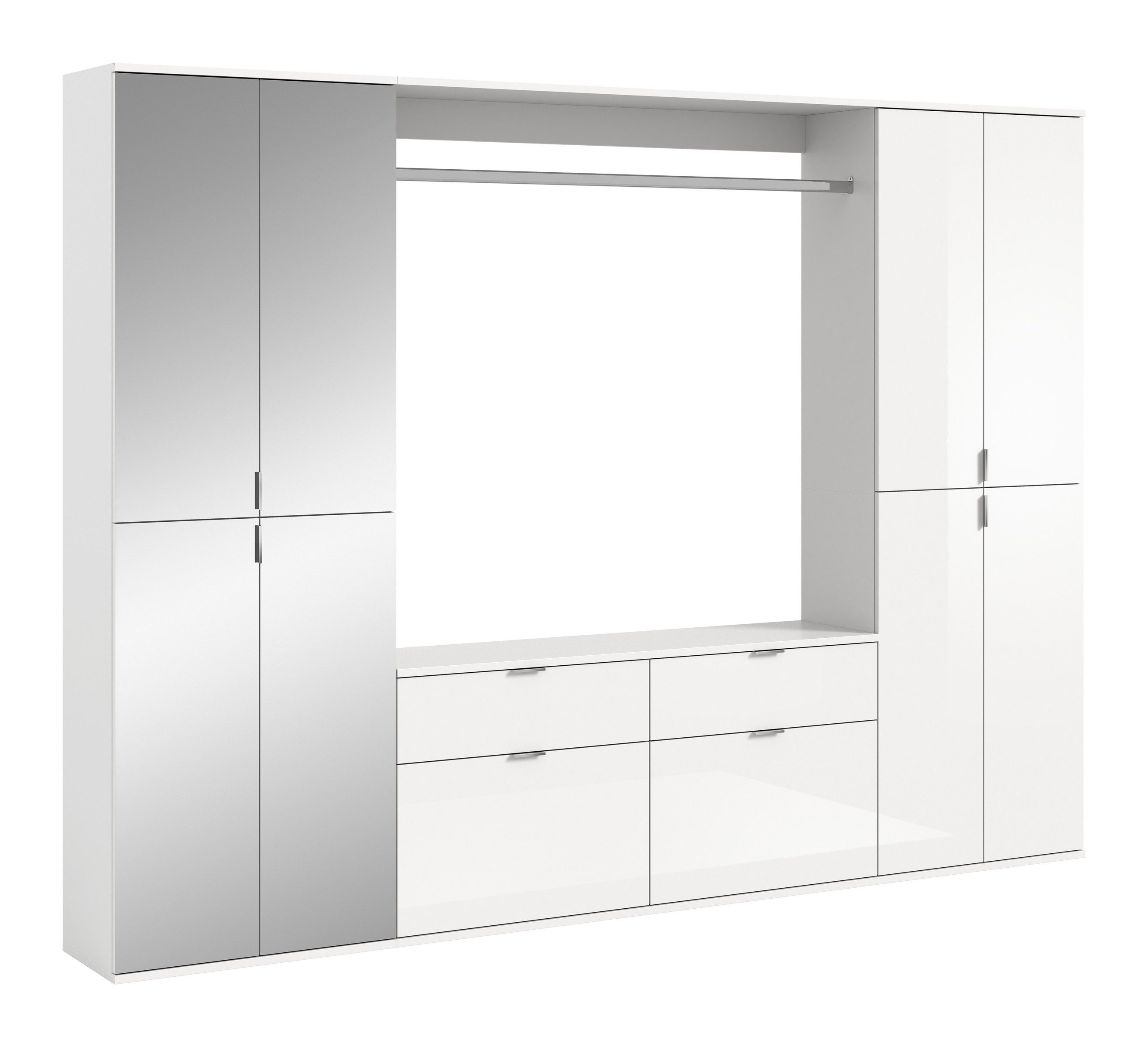 xonox.home Garderoben-Set 243 x 193 x 34 cm (B/H/T)