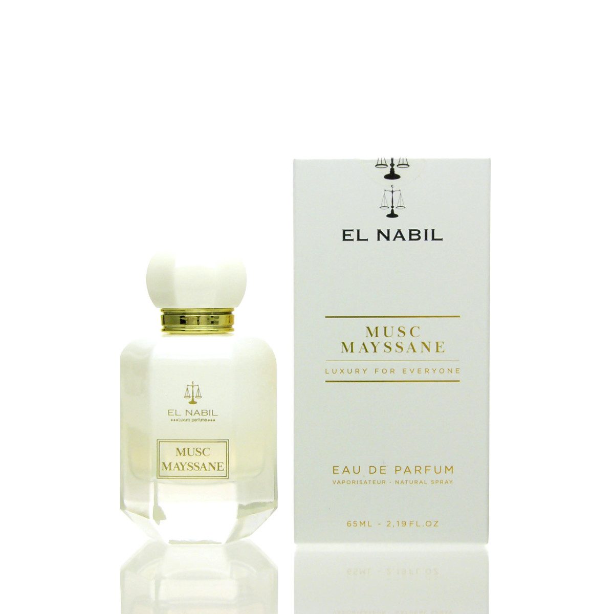 Eau de Parfum El Nabil Musc Mayssane Eau de Parfum 65 ml