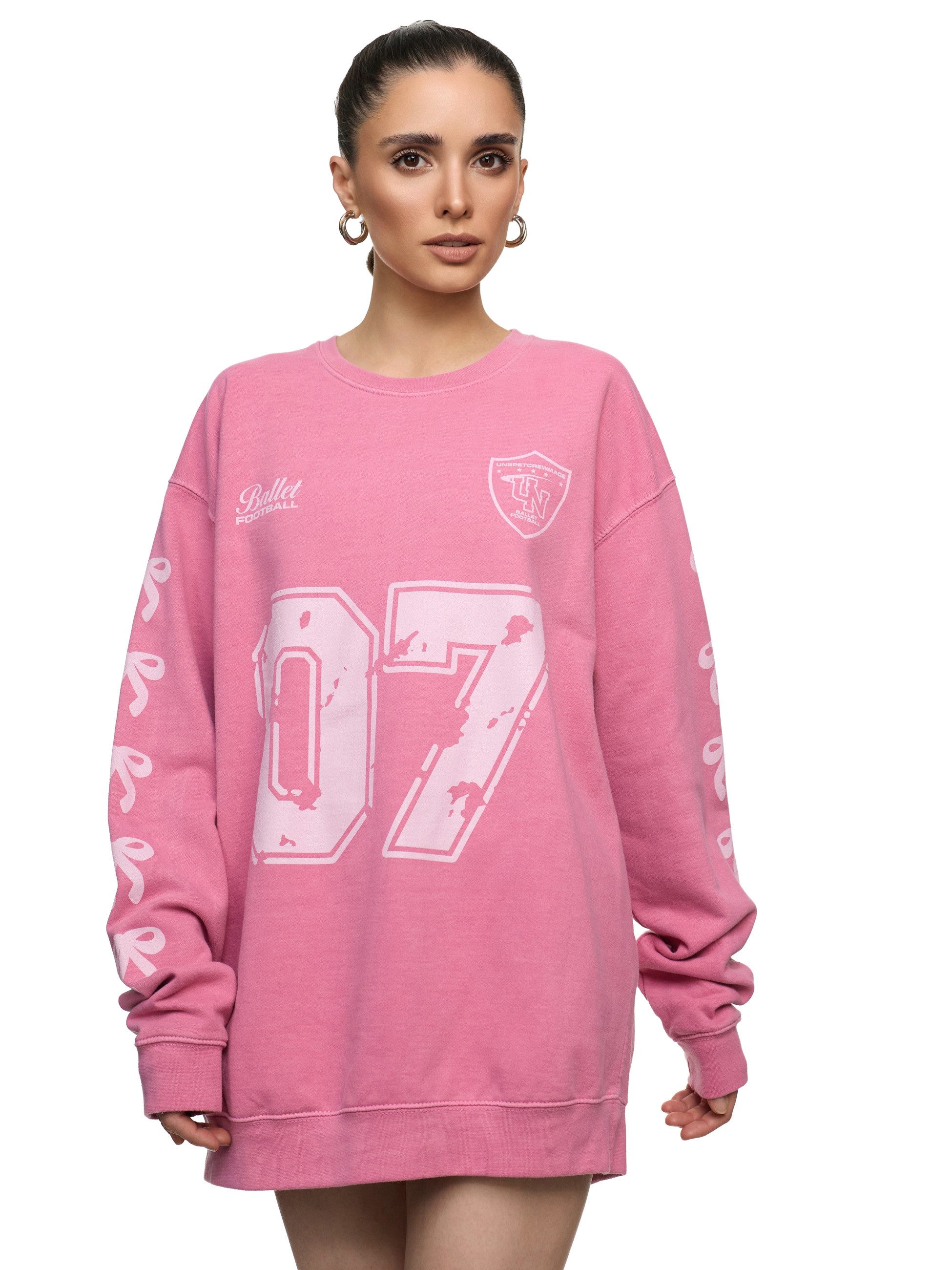 Worldclassca Sweatshirt Worldclassca Oversized Sweatshirt 07 BALLET Print L günstig online kaufen