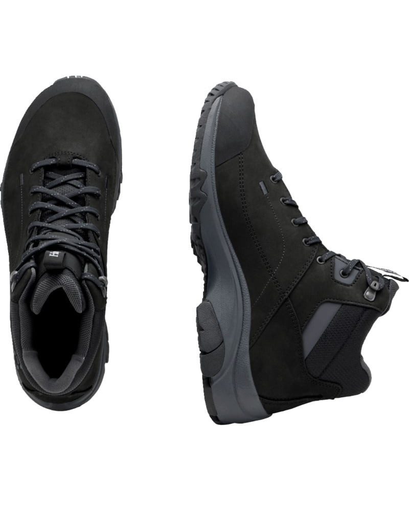 Haglöfs Ridge GTX II MID (Trekking, Nubukleder, wasserdicht) schwarz Herren Wanderschuh