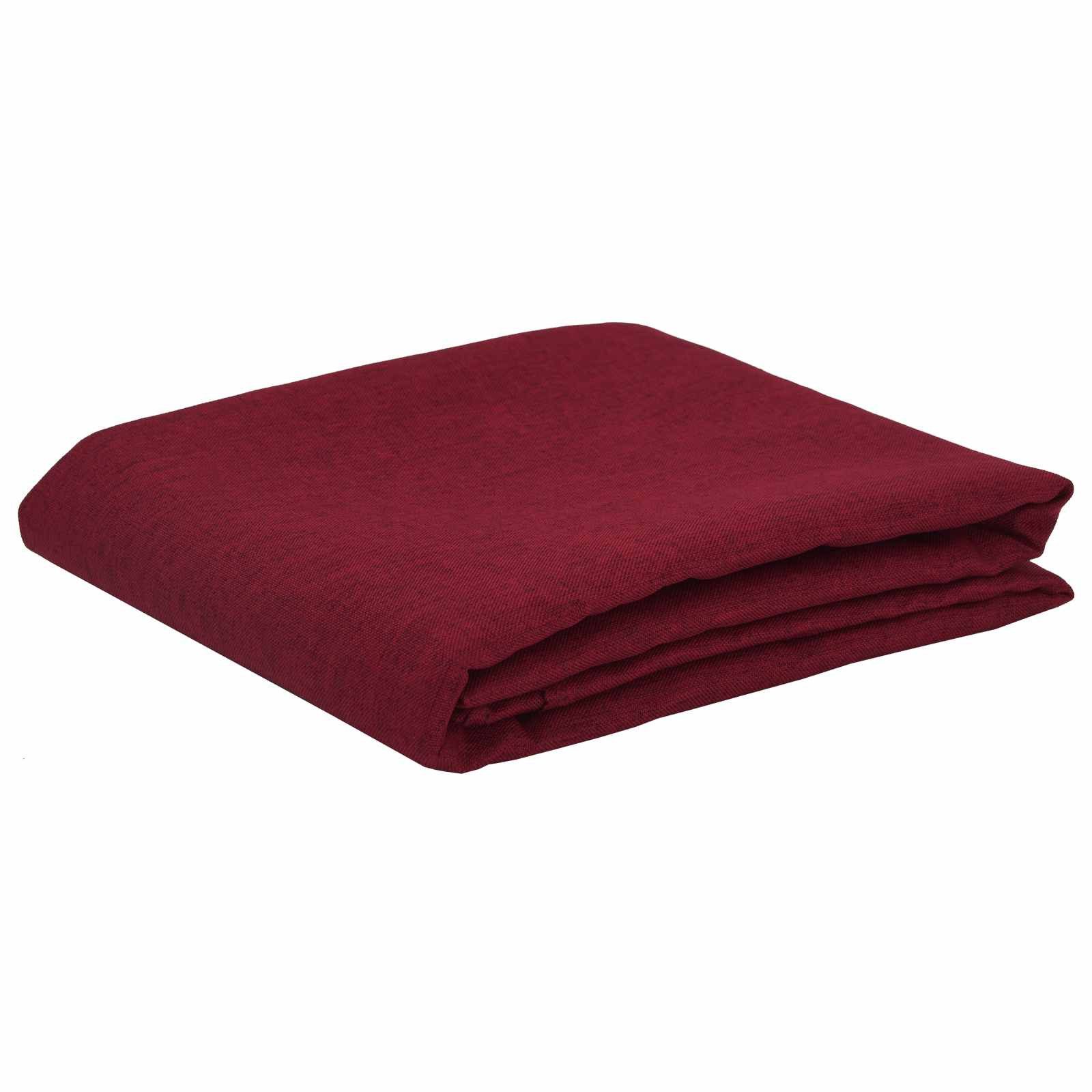 vidaXL Stehtischhusse Tischdecke Rechteckig Weinrot 140 x 160 cm