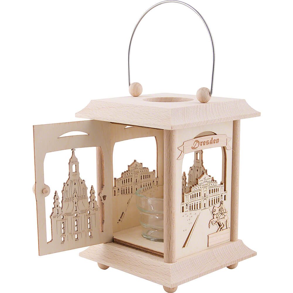 Kuhnert Schwibbogen Tischlaterne Dresden (22cm) von Drechslerei Kuhnert