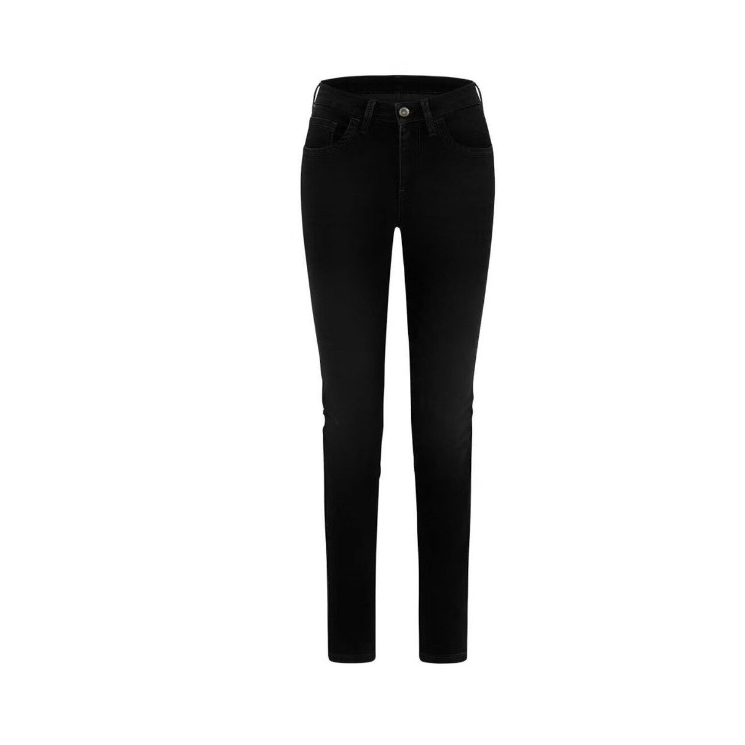 Rokker Motorradhose RT Mid Waist Slim Damen Motorradjeans Knieprotektoren enthalten
