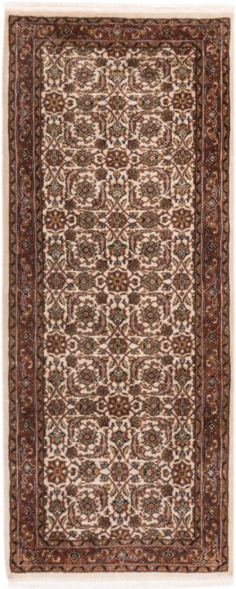 Orientteppich Indo Sarough 83x220 Handgeknüpfter Orientteppich / Perserteppich, Nain Trading, rechteckig, Höhe: 12 mm