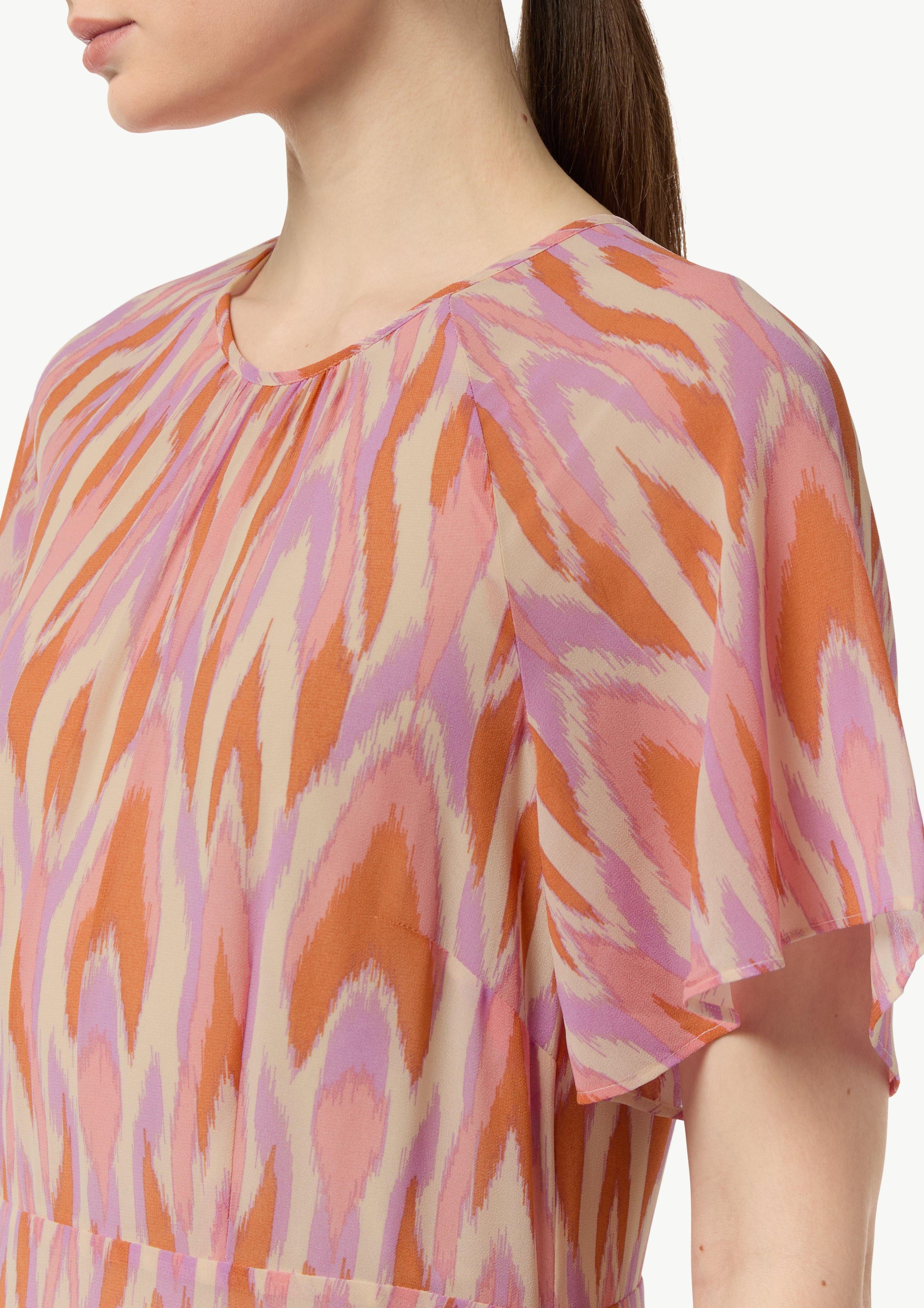 Comma Maxikleid Maxi-Kleid aus Chiffon günstig online kaufen
