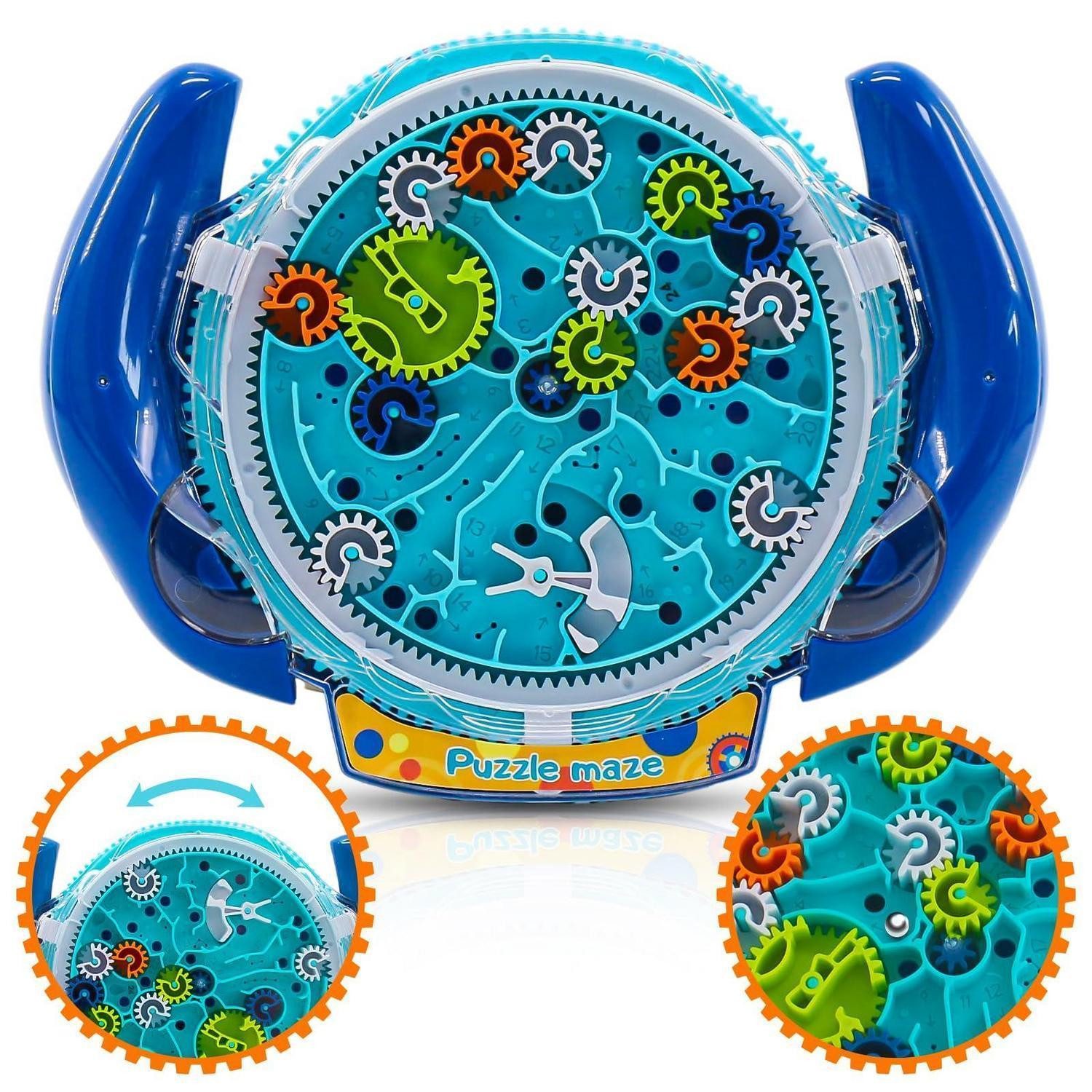 LuxusKollektion 3D-Puzzle Labyrinth Spiel Raumschiff Blue, Puzzleteile