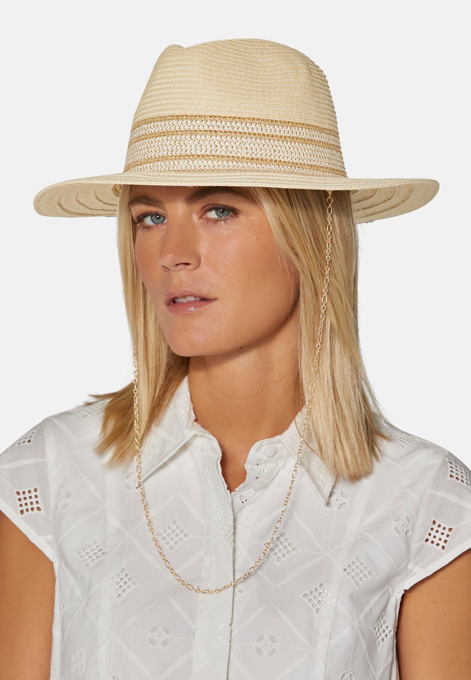 Damen Hüte MADELEINE Strohhut Hut aus Papierstroh