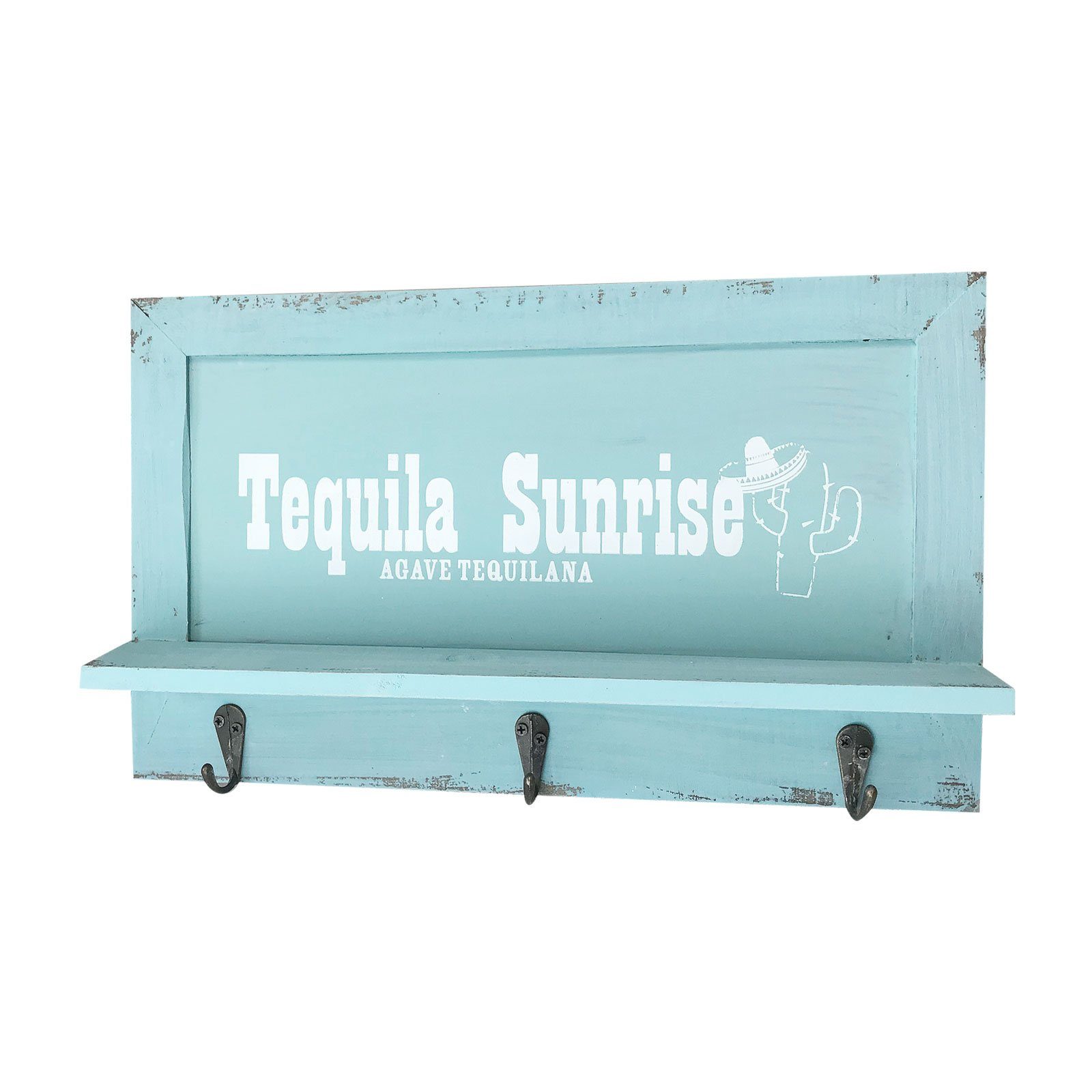 Wellgro Schlüsselbrett Nostalgisches Holz Schlüsselbrett günstig online kaufen