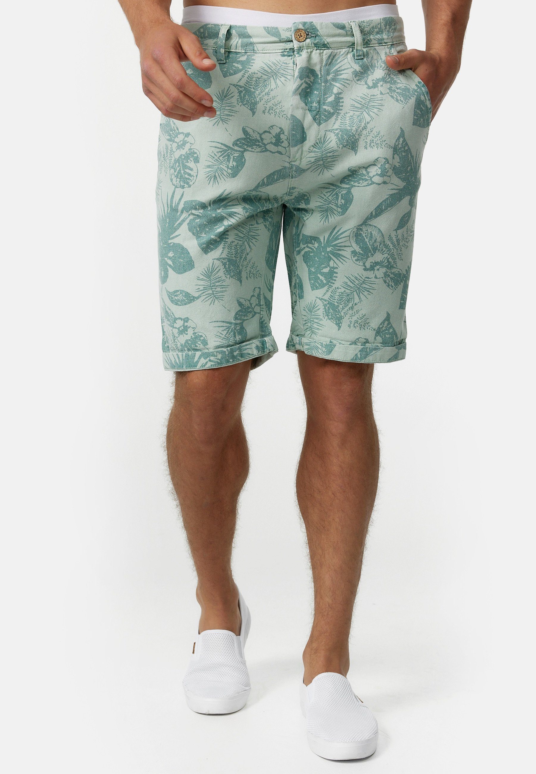 Indicode Chinoshorts Herren Curtain Chino Shorts Herrenshorts Chino Shorts günstig online kaufen