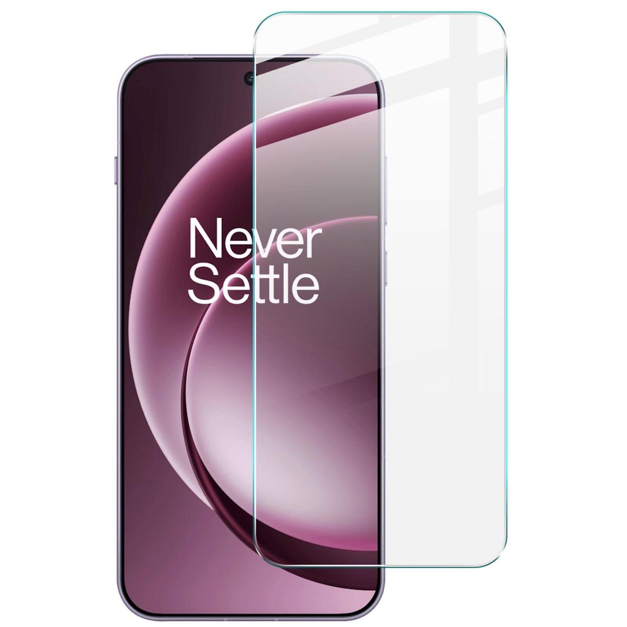 Wigento Handyhülle Für OnePlus 15 1x 2.5D 0.26mm 9H Hart Glas Display Schutzglas, 0,26mm 9H 2.5D Hart Glas Folie, hoher Schutz