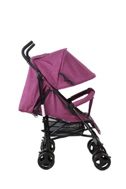 Yalion Kinder-Buggy Kinderwagen Buggy Reisebuggy Klein Zusammenklappbar bis 15kg Purple