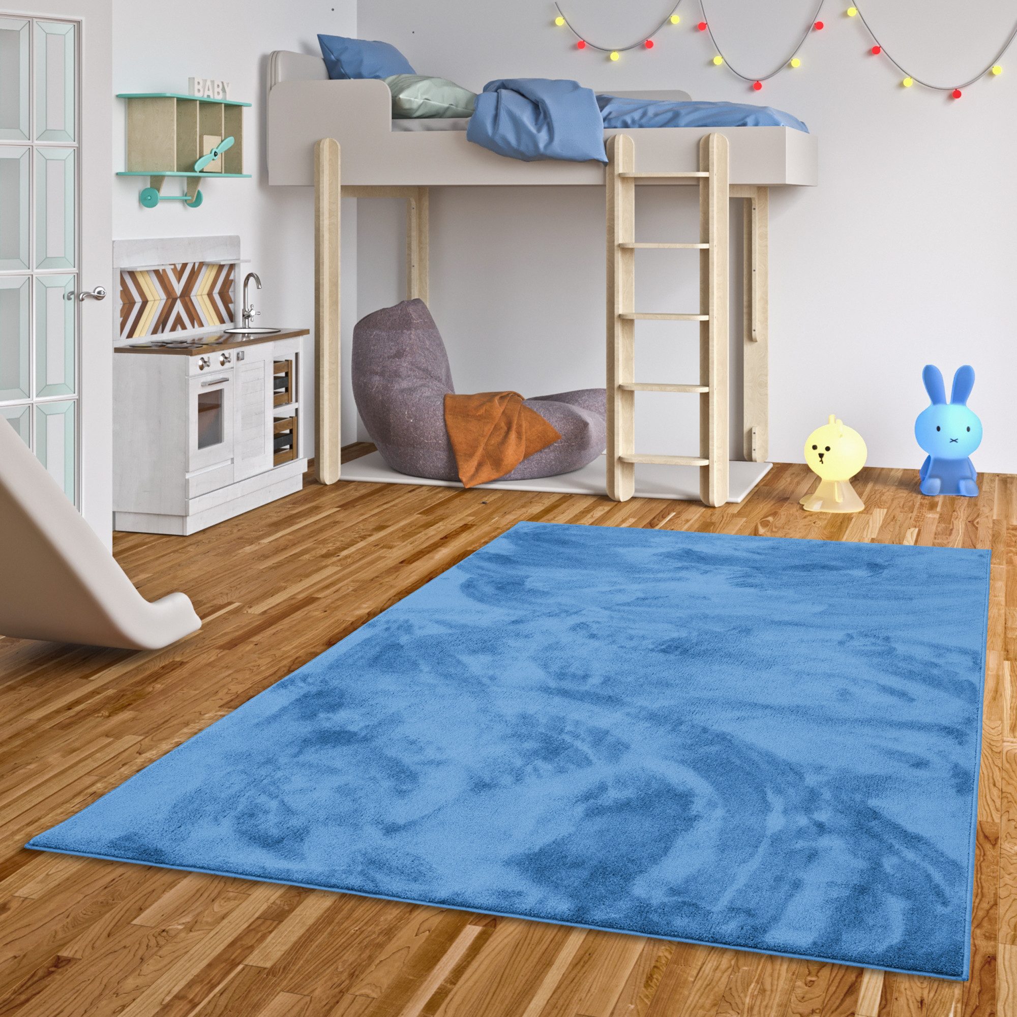 Pergamon Kinderteppich Hochflor Langflor Teppich Super Soft Melia Kids, Rec günstig online kaufen