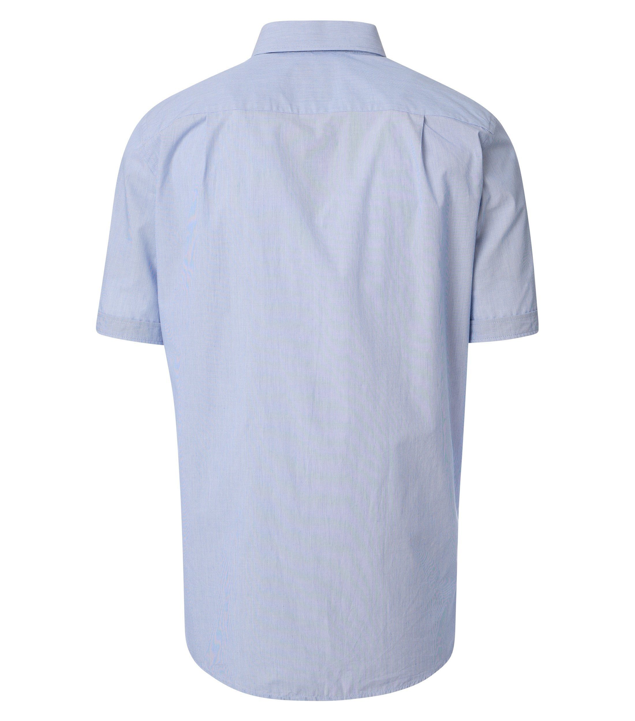 Redmond Kurzarmhemd uni nah Comfort Fit günstig online kaufen