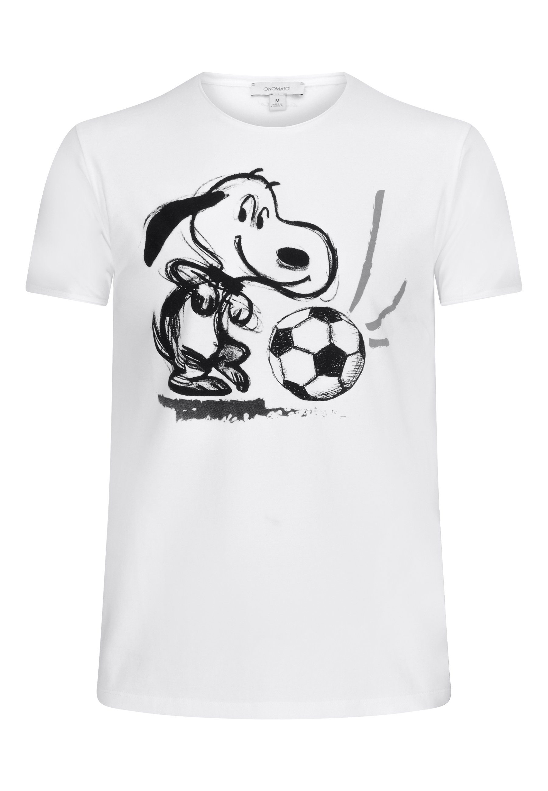 ONOMATO! T-Shirt Peanuts Snoopy Fussball Herren günstig online kaufen