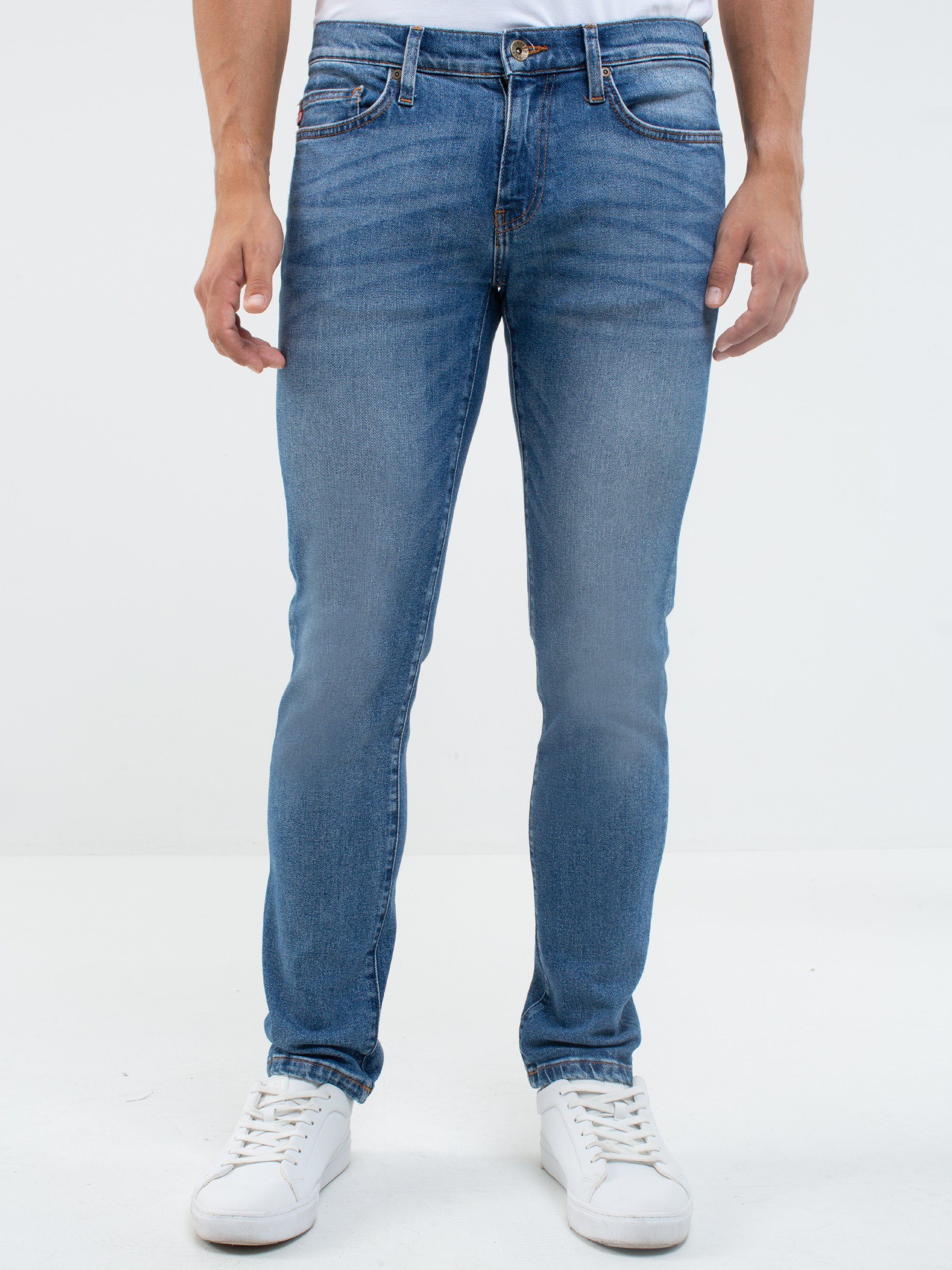 BIG STAR Slim-fit-Jeans TERRY SLIM (1-tlg) azur
