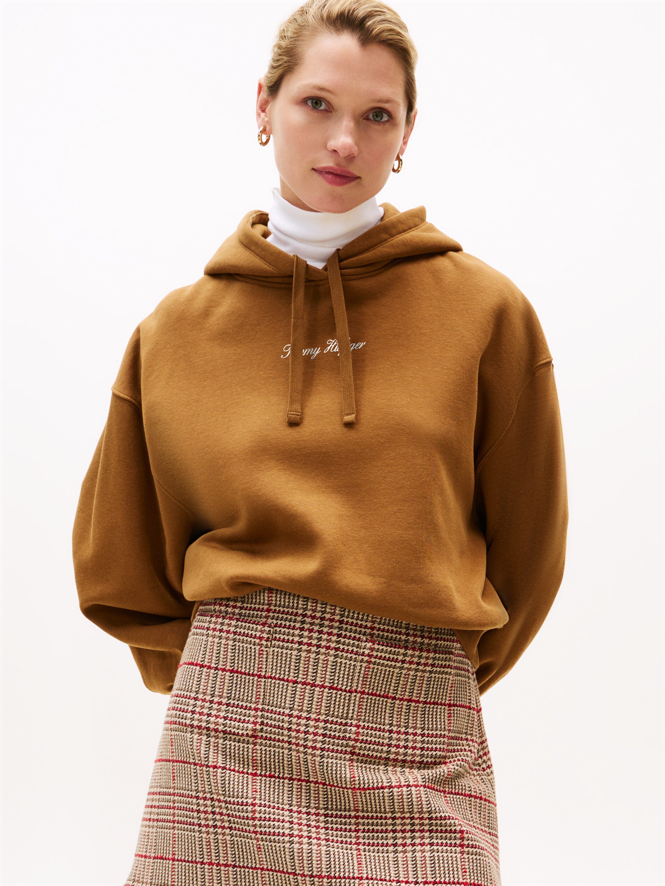 Tommy Hilfiger Kapuzensweatshirt CLASSIC SCRIPT FLEECE günstig online kaufen