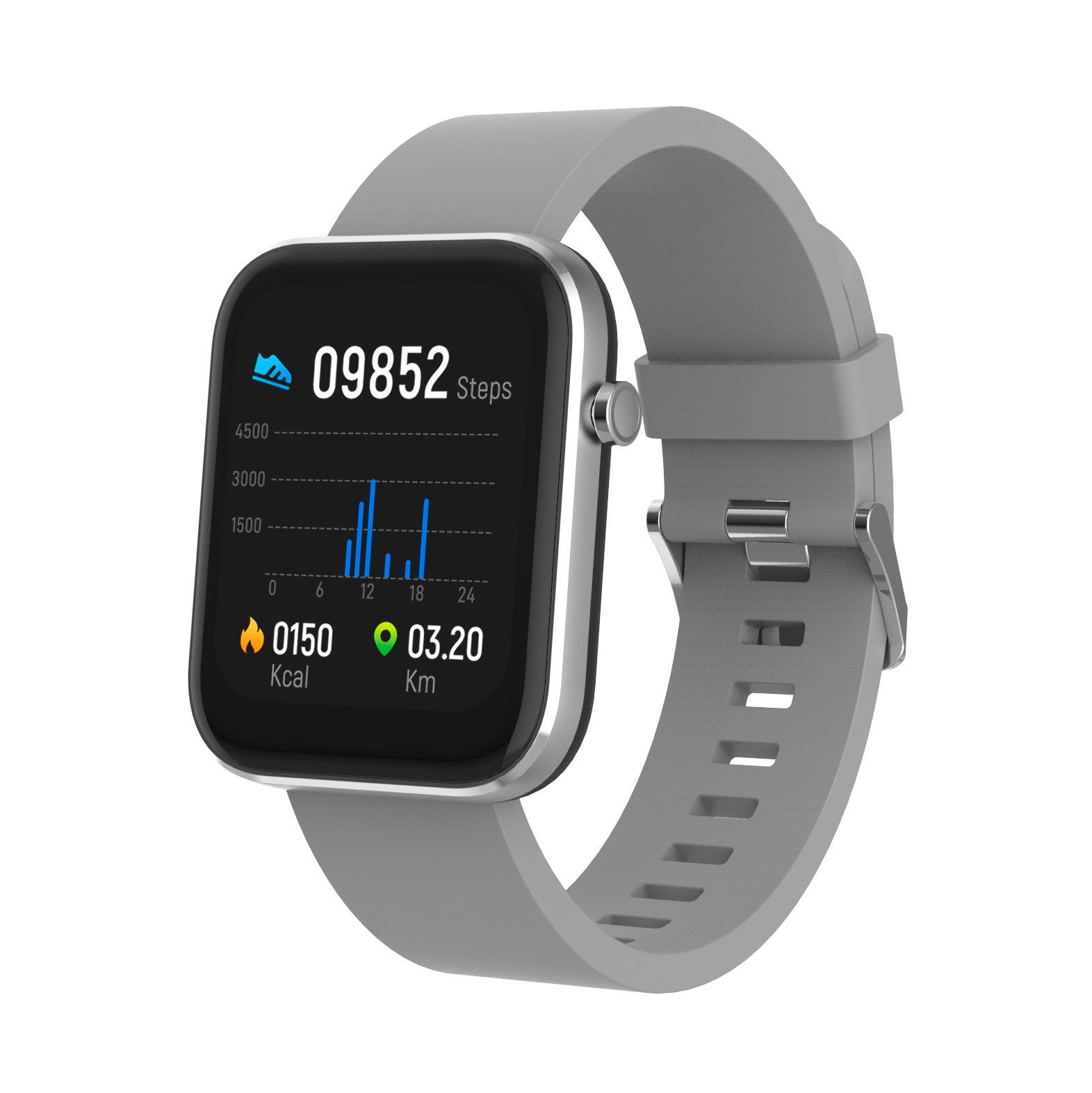 Denver SW-182GR Smartwatch grau Smartwatch