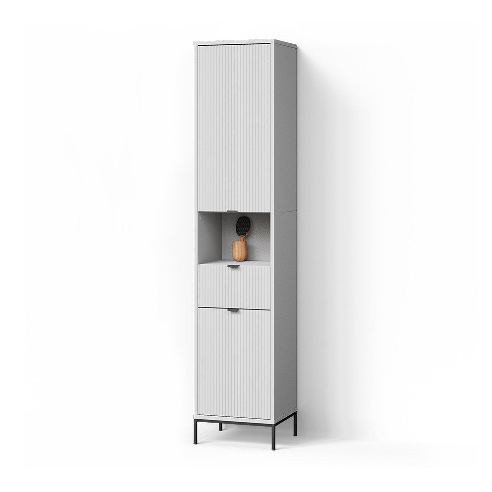 Livinity® Hochschrank ATERNO, Weiß, 40 x günstig online kaufen