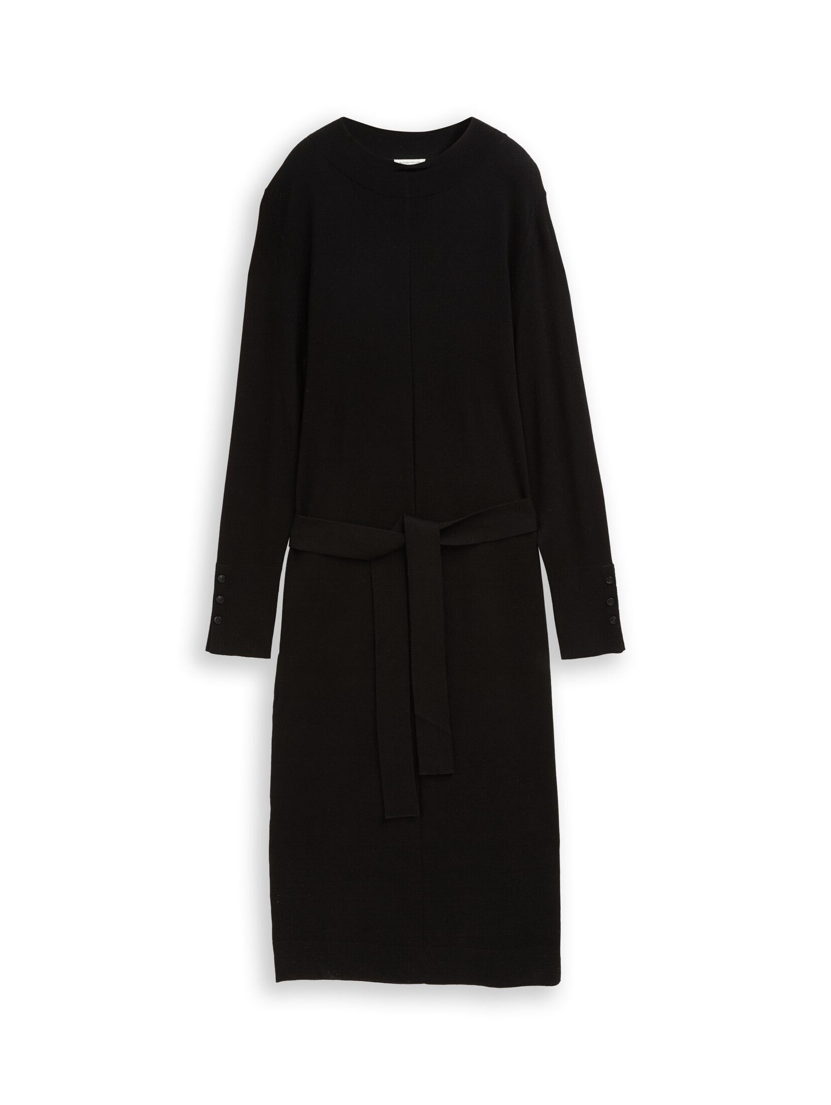 TOM TAILOR Sommerkleid Kleider & Jumpsuits Fitted Midi-Kleid mit Gürtel