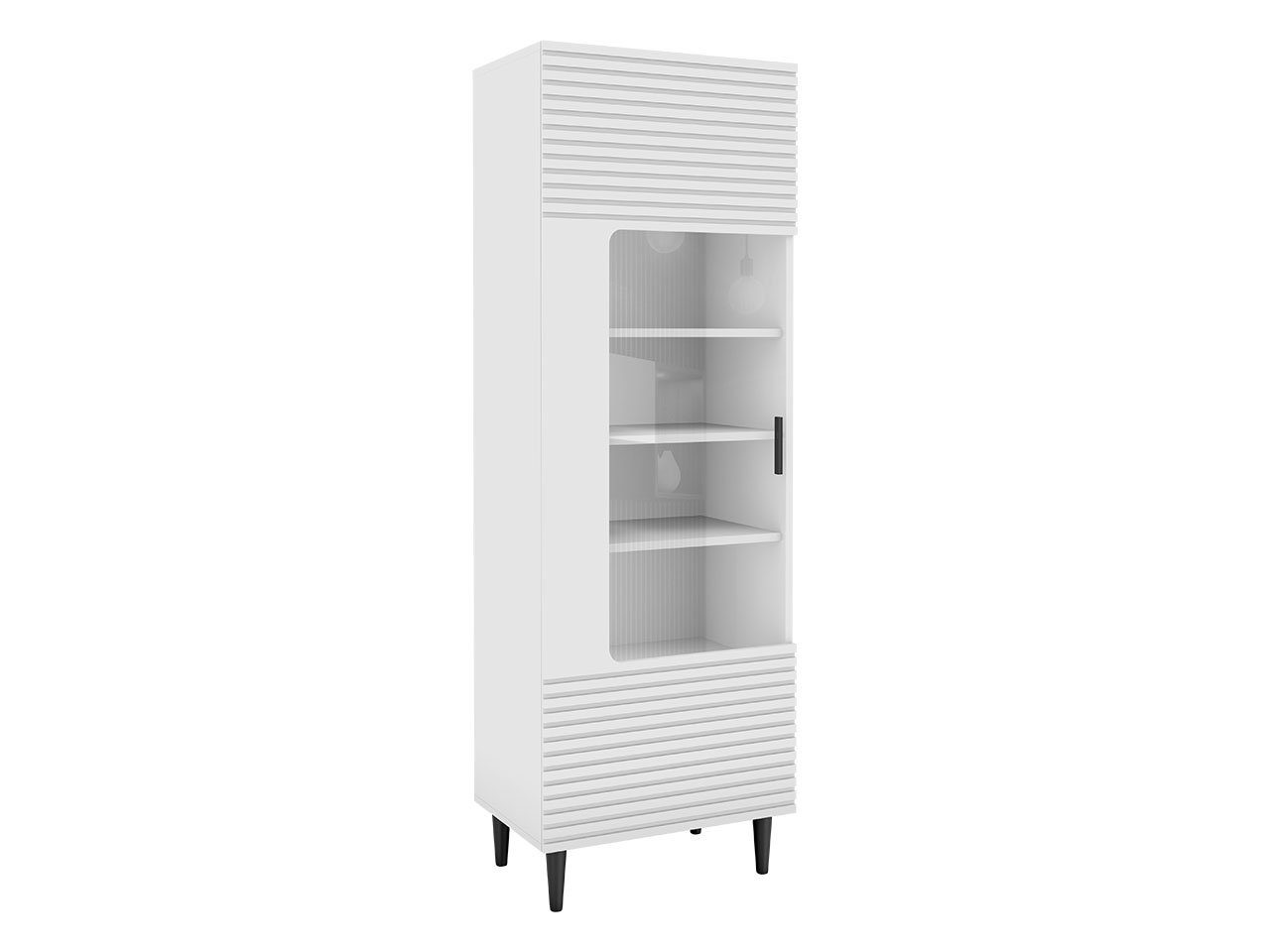 MIRJAN24 Vitrine Nakomo 1D (mit Drehtür) günstig online kaufen