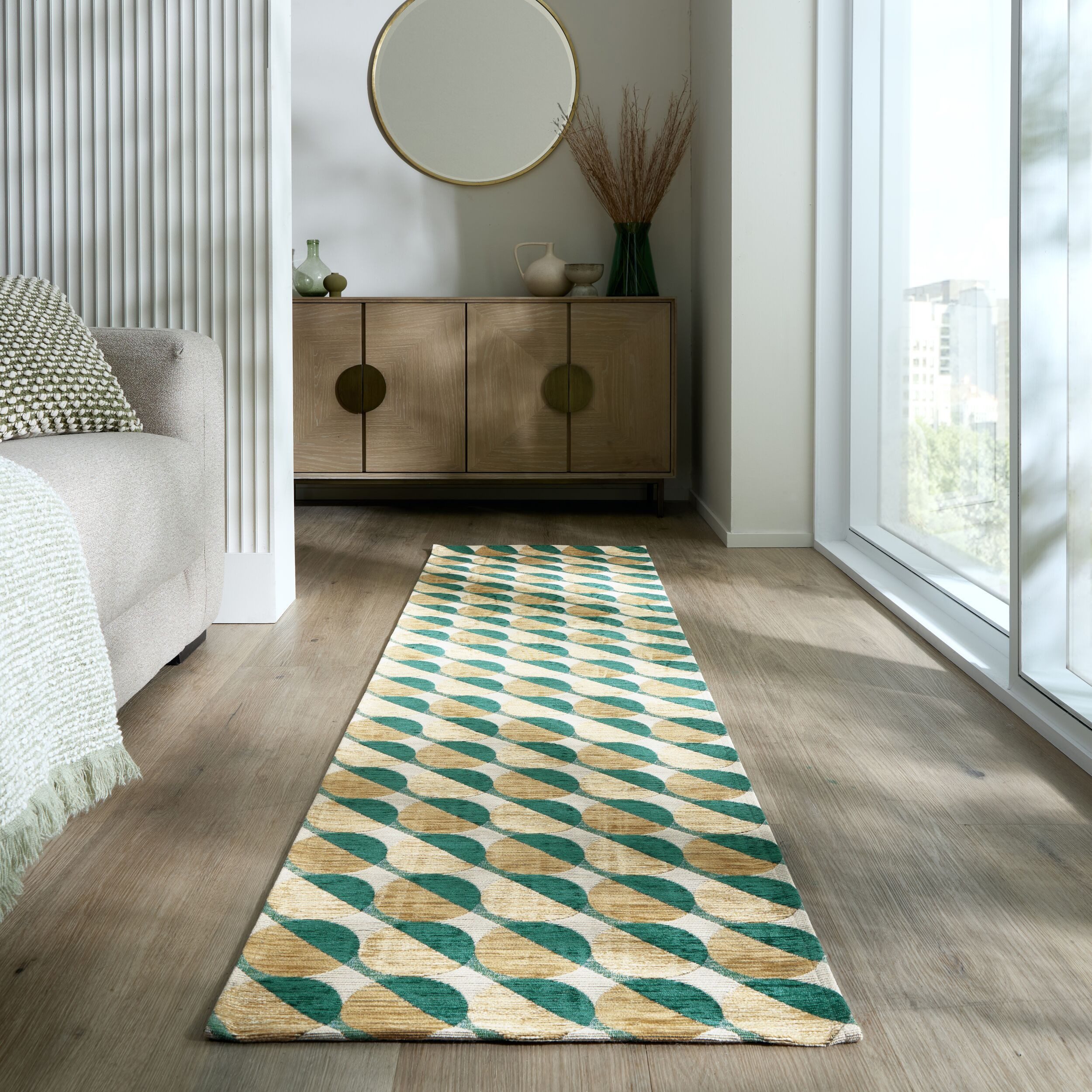 FLAIR RUGS Teppich Carlos Geo, rechteckig, günstig online kaufen
