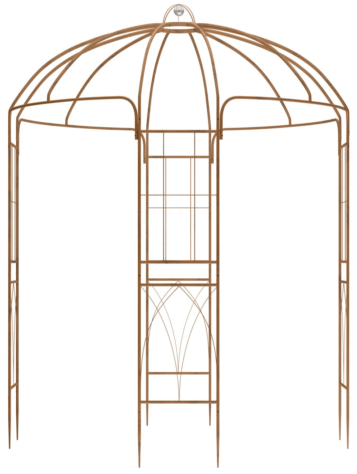 CLP Rosenbogen Pavillon Keira, wetterfester Gartenpavillon, Metall-Rosenbog günstig online kaufen