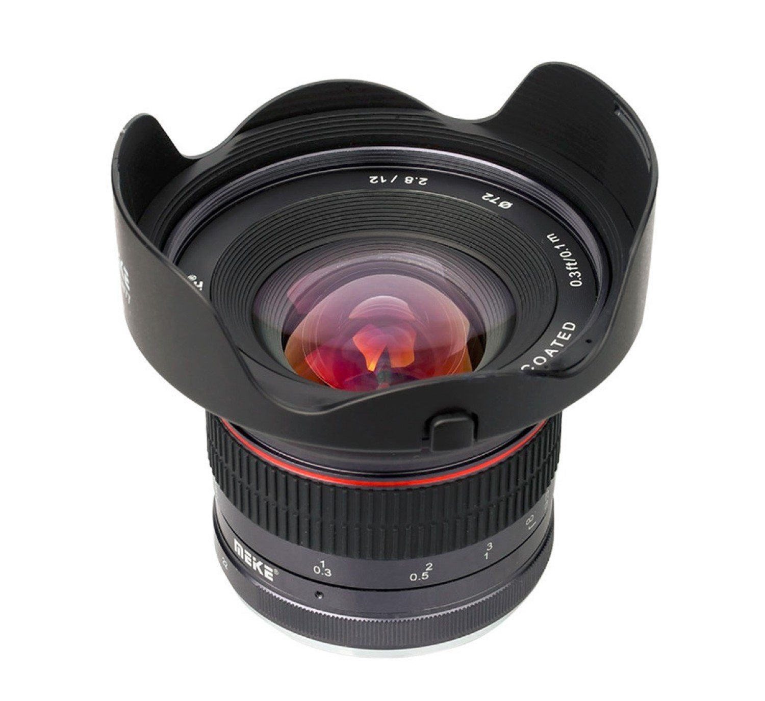 Meike Ultra-Weitwinkelobjektiv MK-12mm-F/2.8 für Canon EOS EF-M Objektiv