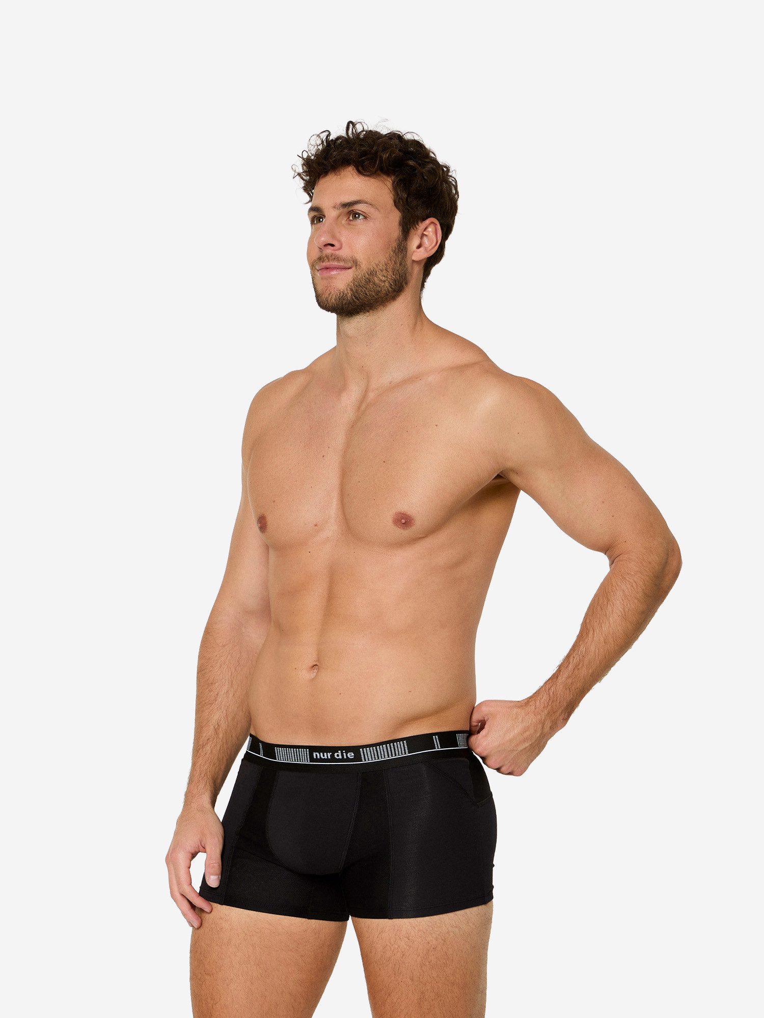 Nur Die Retro Pants Boxer 3D-Flex Air Retroshorts (4-St) Männer Multipack Mehrpack