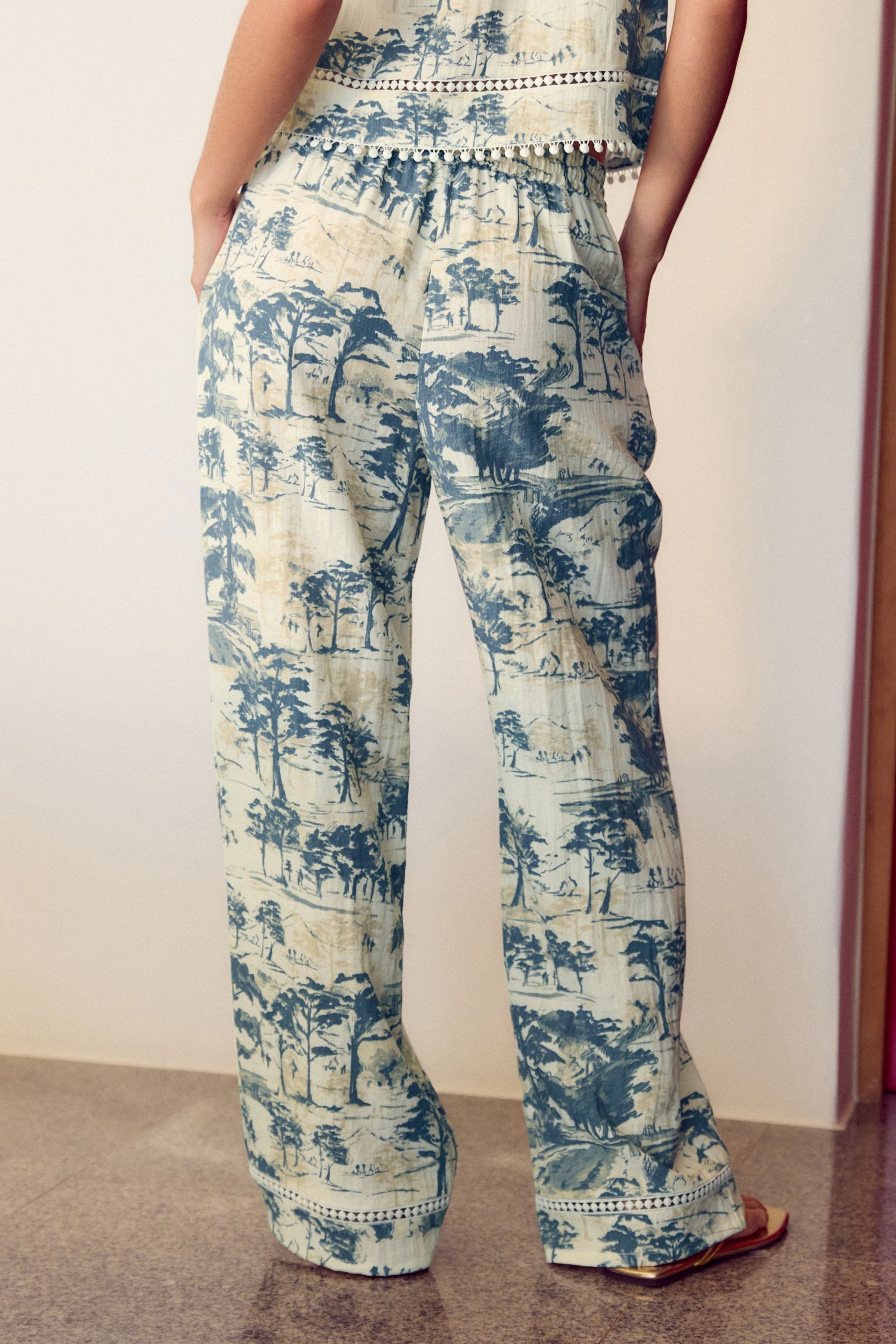 Next Palazzohose Hose mit weitem Bein günstig online kaufen