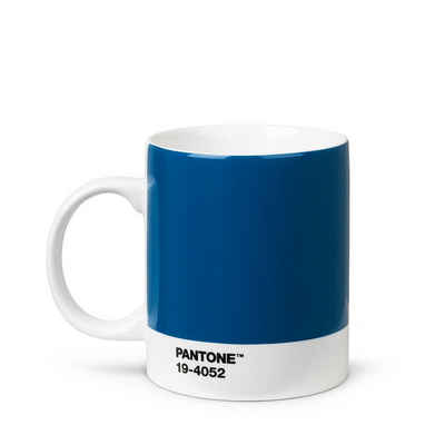 PANTONE Thermotasse, Fine China Porzellan, Porzellan Kaffeebecher, 375ml, inkl. Geschenkbox Classic Blue 19-4052