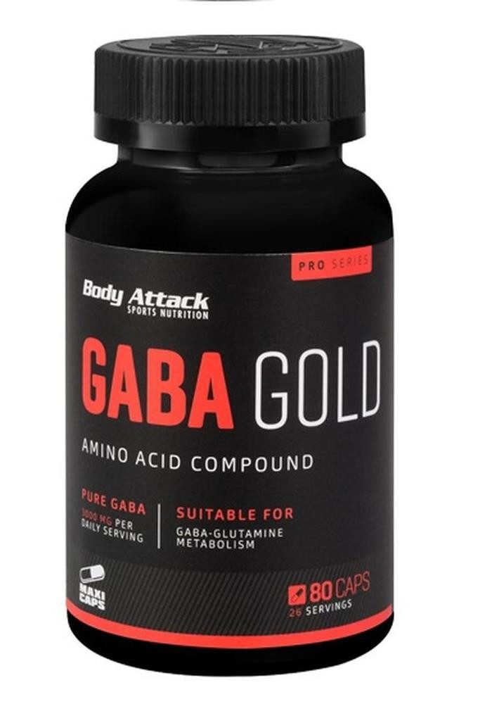 Body Attack Body Attack Gaba Gold 80 Kapsel Kapseln, 80 St.