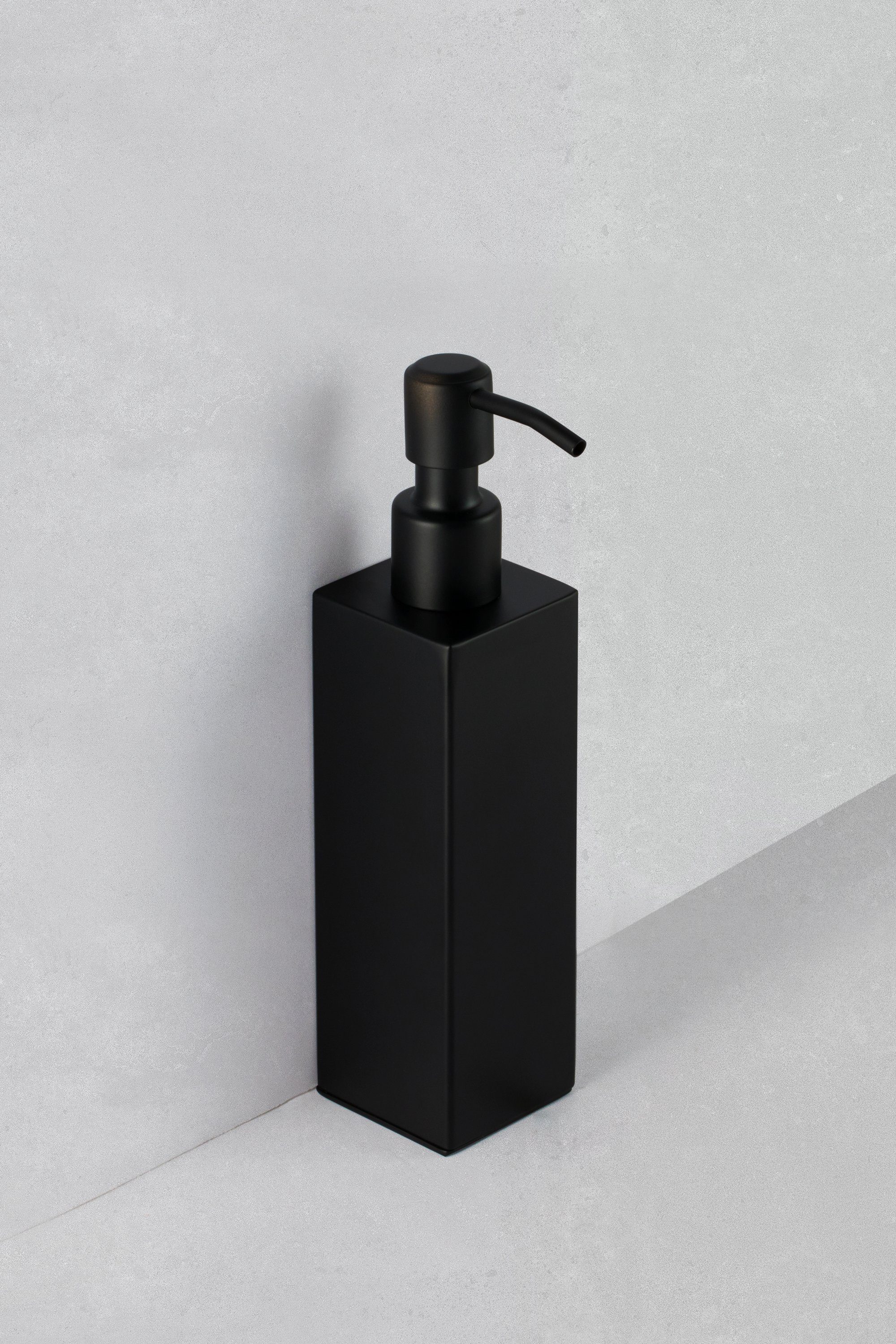 Ambrosya Seifenspender Seifenspender aus schwarzem Edelstahl - Seifenhalter günstig online kaufen