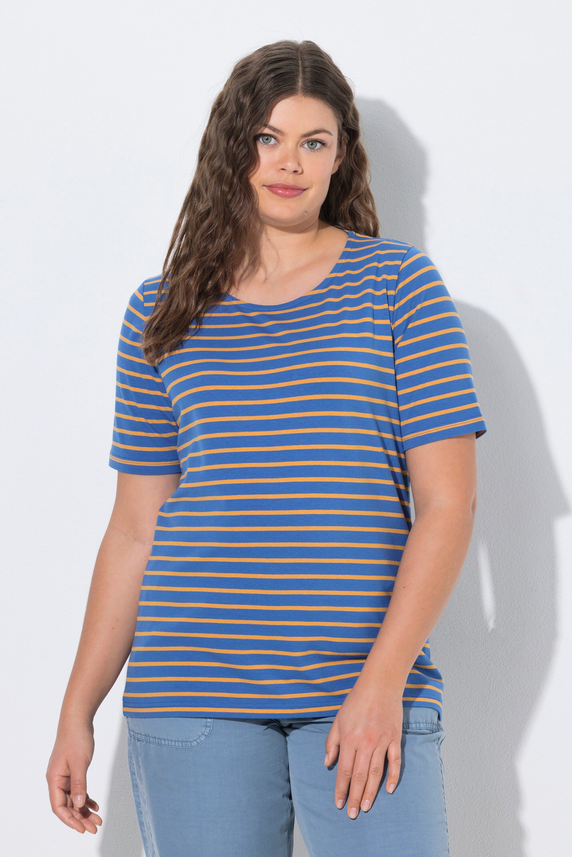 Laurasøn T-Shirt Ringelshirt Rundhals 1/2-Arm