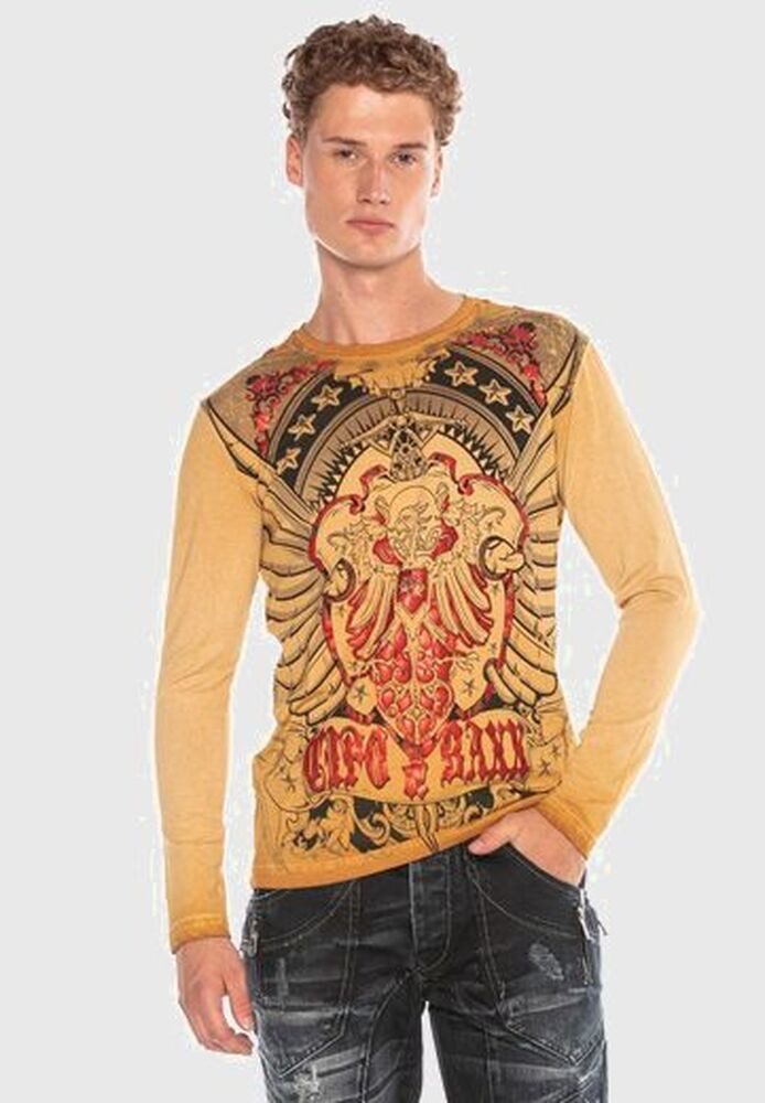 Cipo & Baxx T-Shirt "Sweatshirts", mit Print und Glanzdruck günstig online kaufen