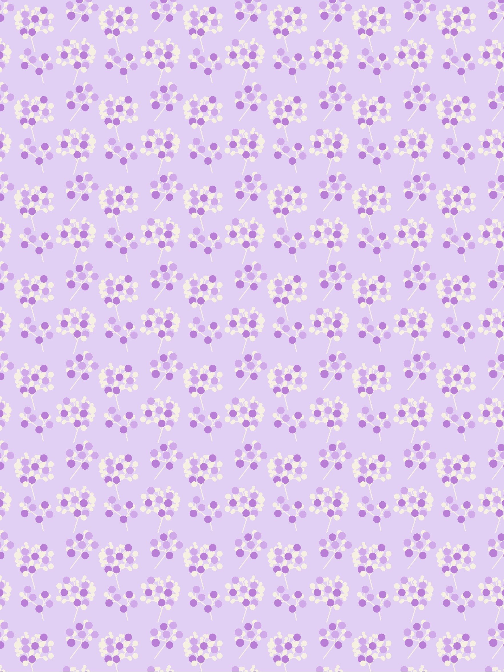 décopatch Motivpapier Purple Bunch, 3 Stück