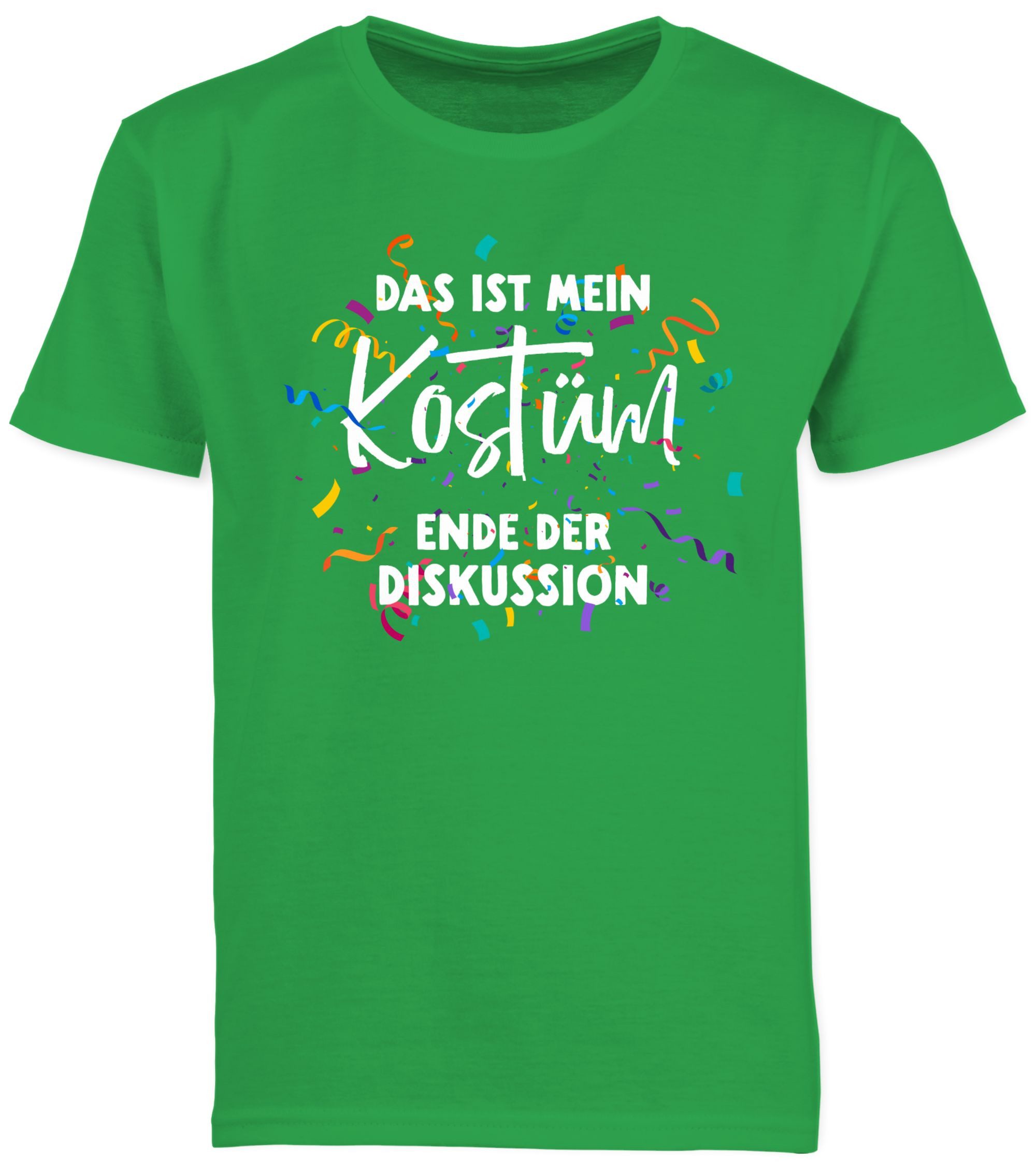 T-Shirt Das ist mein Kostüm Ende der Diskussion I Karneval Kostüm Karneval I F
