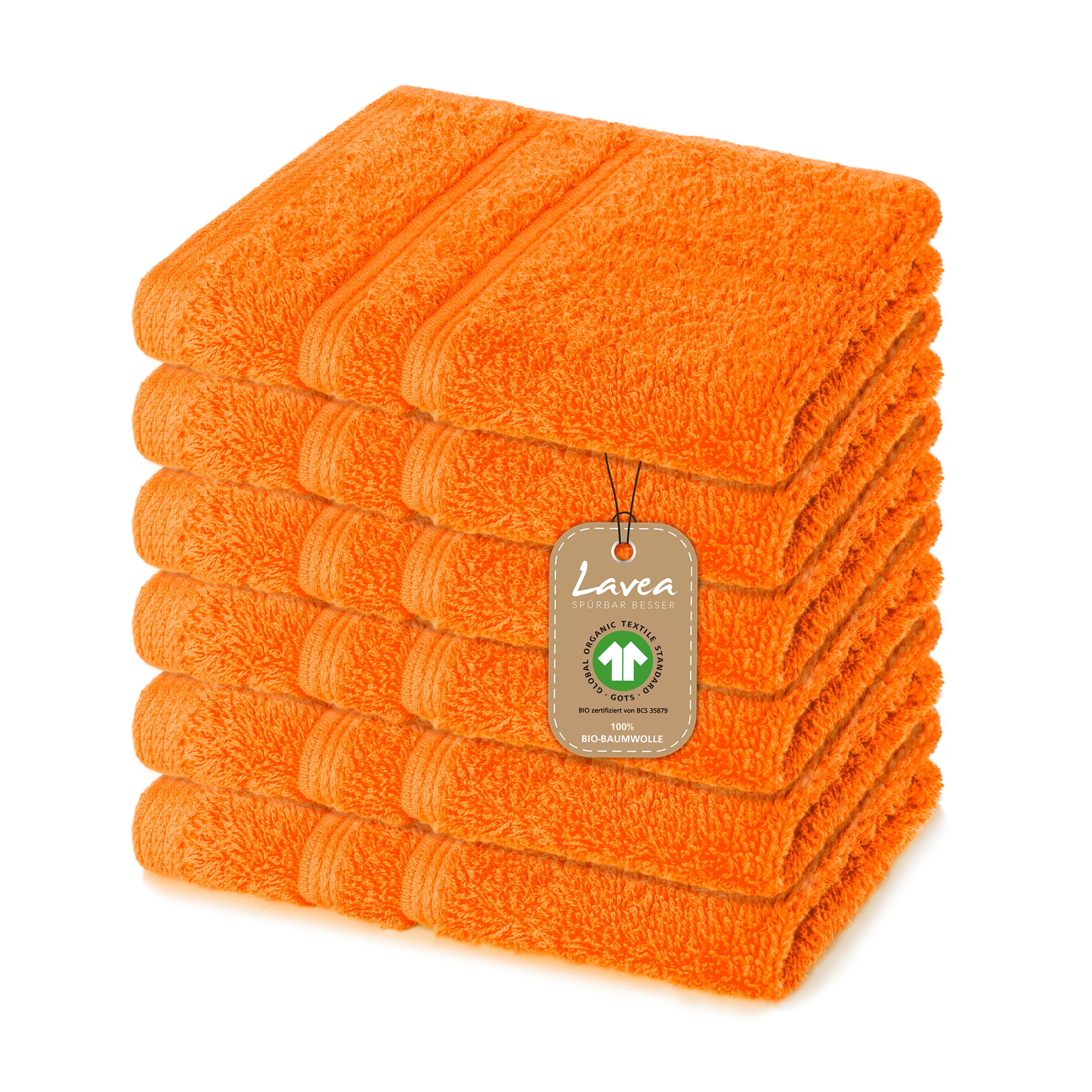 Lavea Handtuch Set Bio-Baumwoll Serie Bali, günstig online kaufen