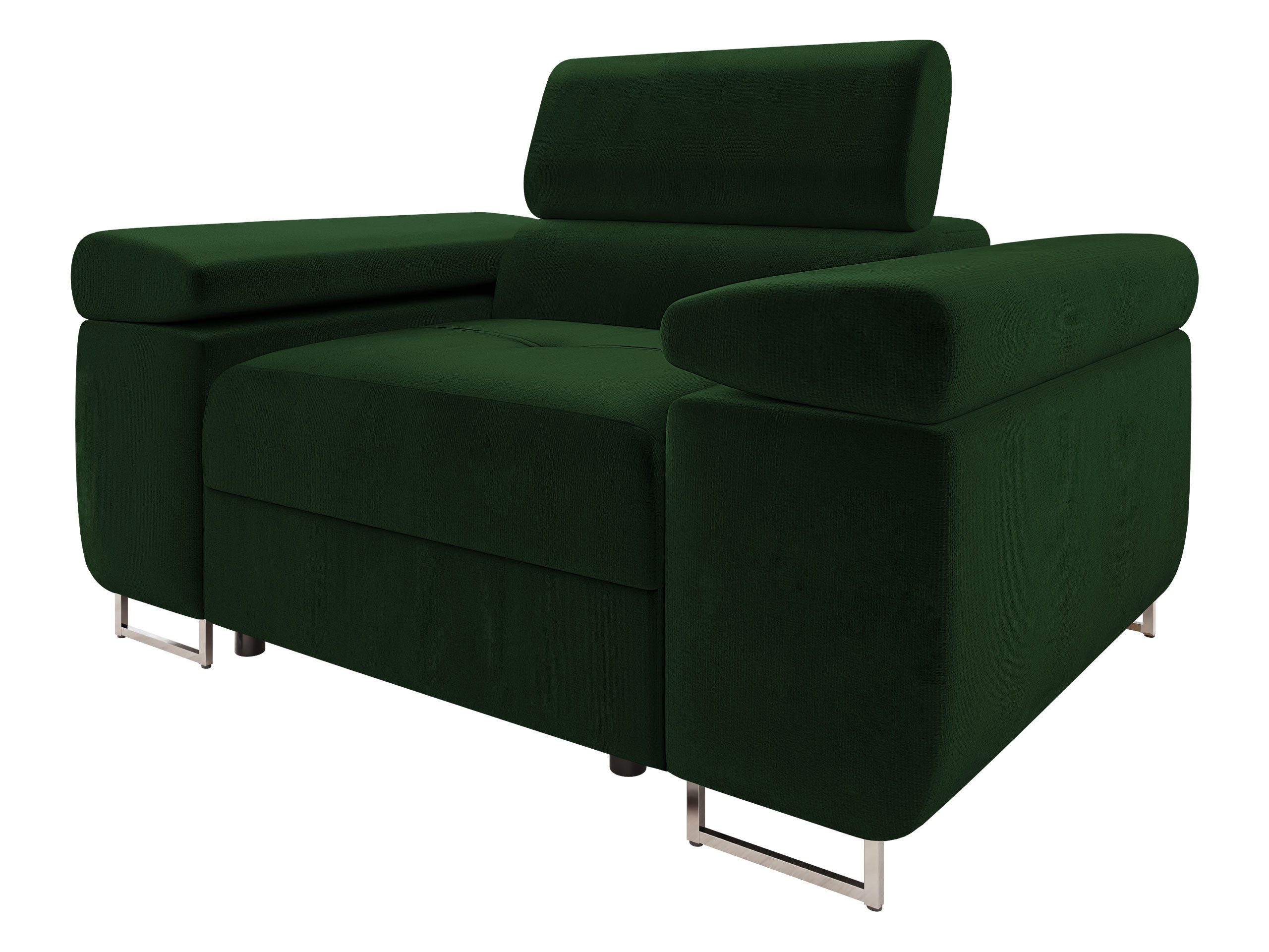 MIRJAN24 Sessel Torezio, Einstellbare Kopfstützen, 134x102x70-90 cm