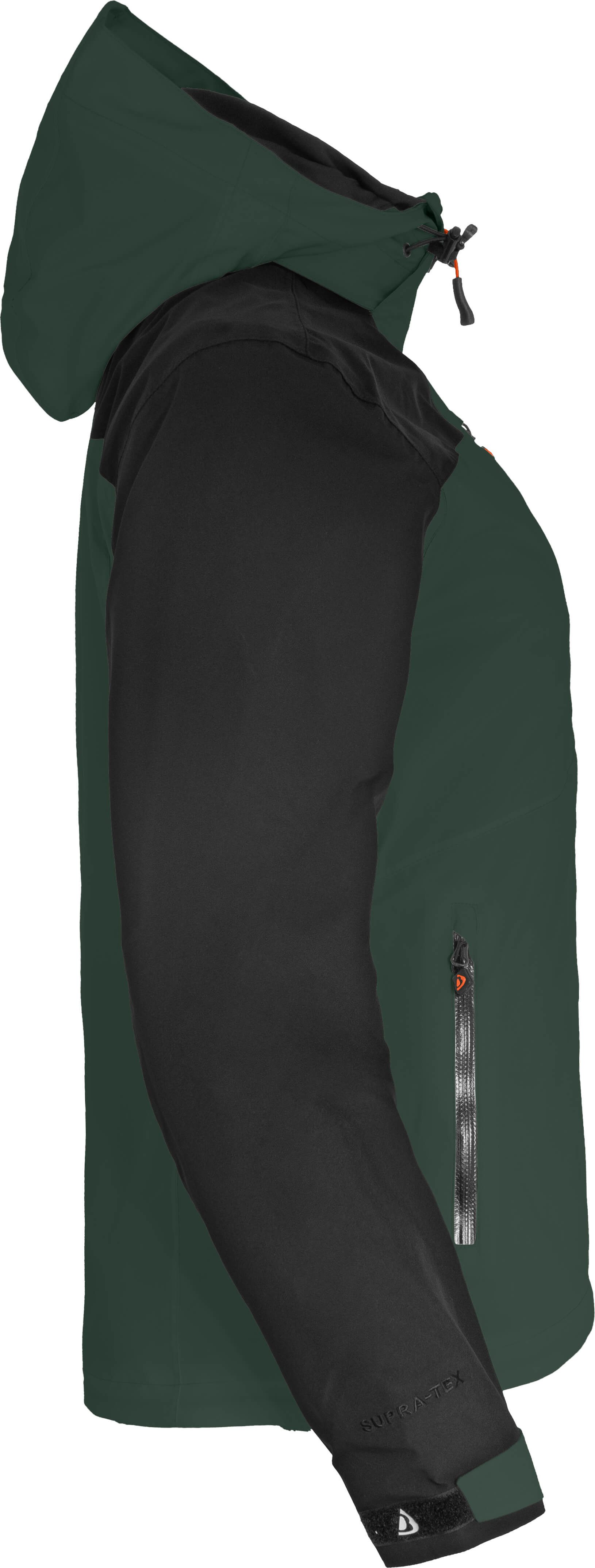 Bergson Regenjacke KURRIKA Damen Regenjacke, Netzfutter, 20000 mm Wassersäule, Normalgrößen, dun – Bild 3 von 5