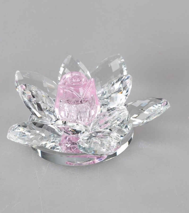 formano Dekofigur Kristall, Transparent H:3.5cm D:8cm Glas