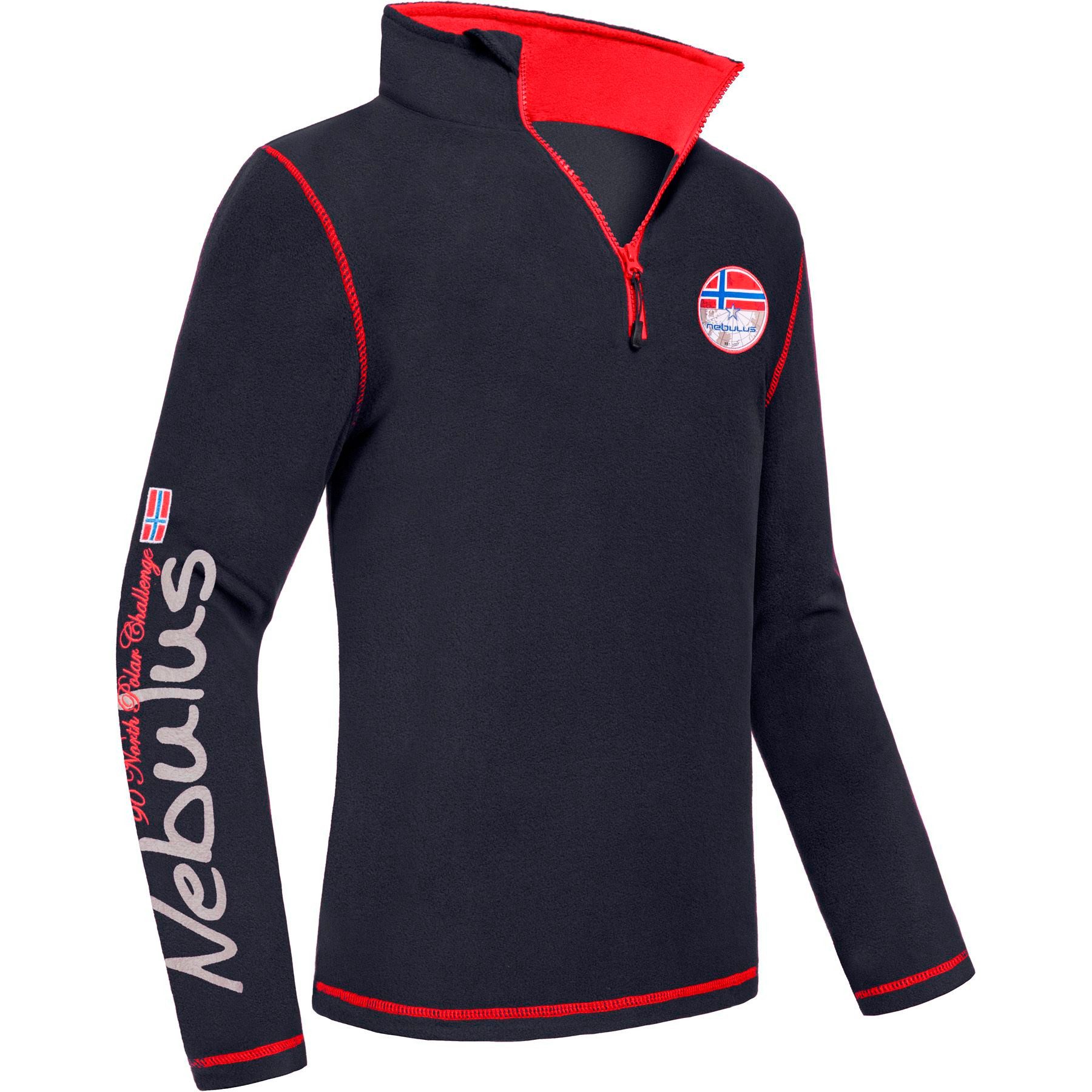 Nebulus Pullover & Shorts BRENT, P6740 - Herren, schwarz-rot, L