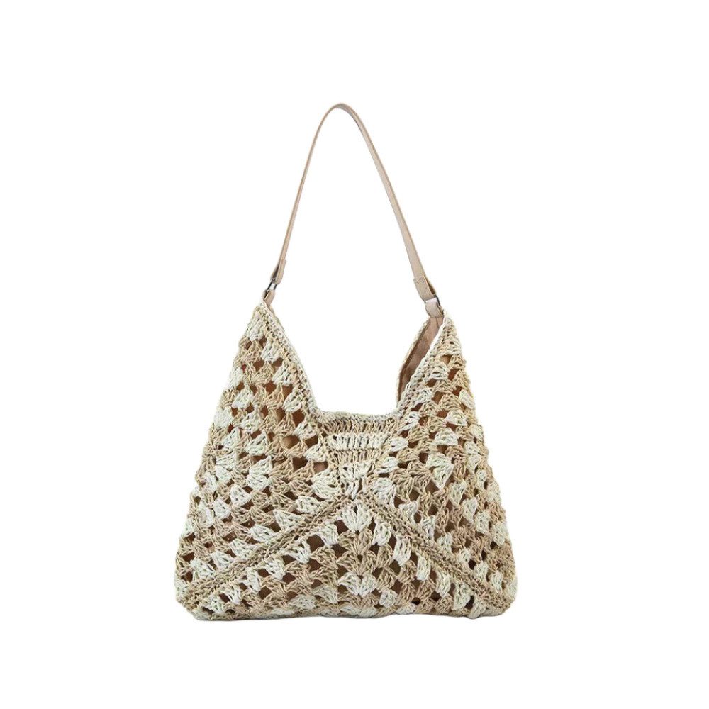 ZEUOPQ Henkeltasche Boho Stroh Schultertaschen (1-tlg., günstig online kaufen