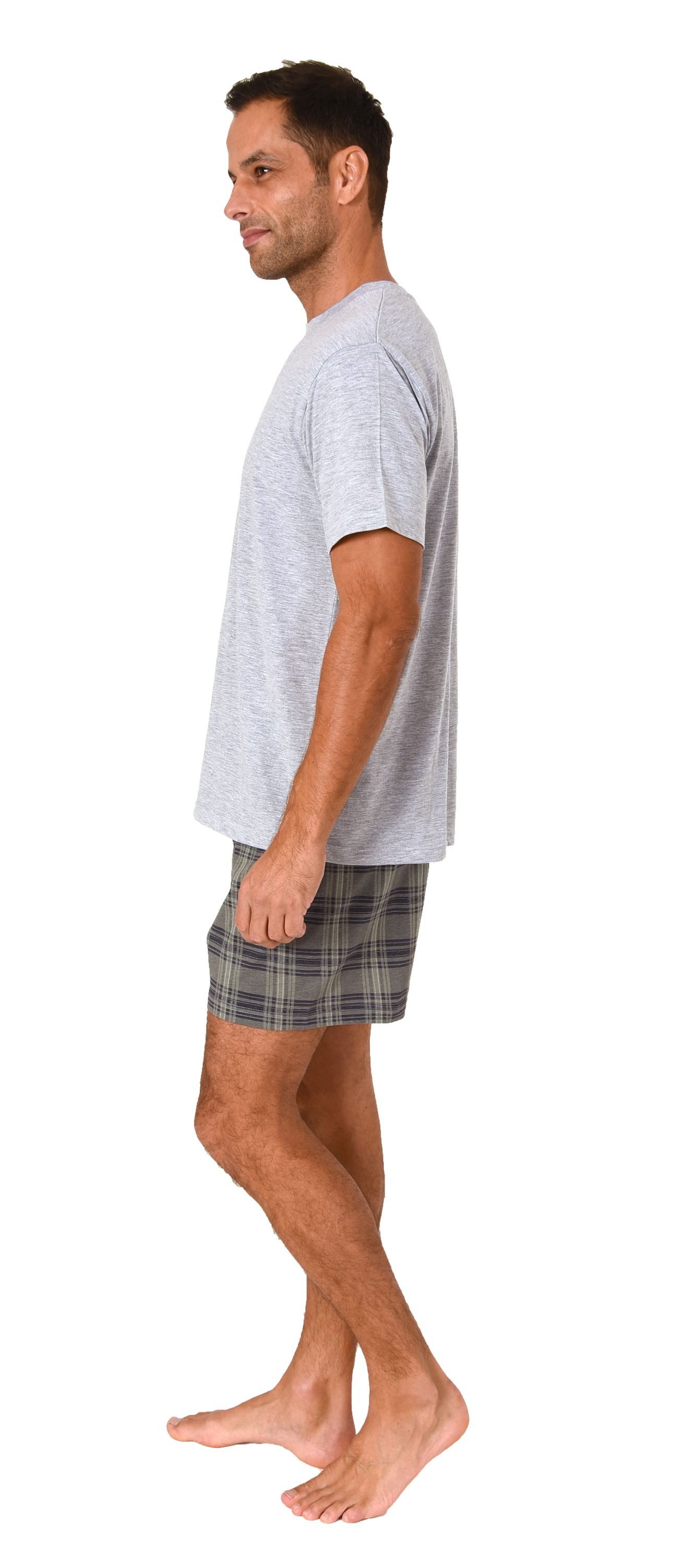 Normann Pyjama Normann Herren kurzarm Schlafanzug günstig online kaufen