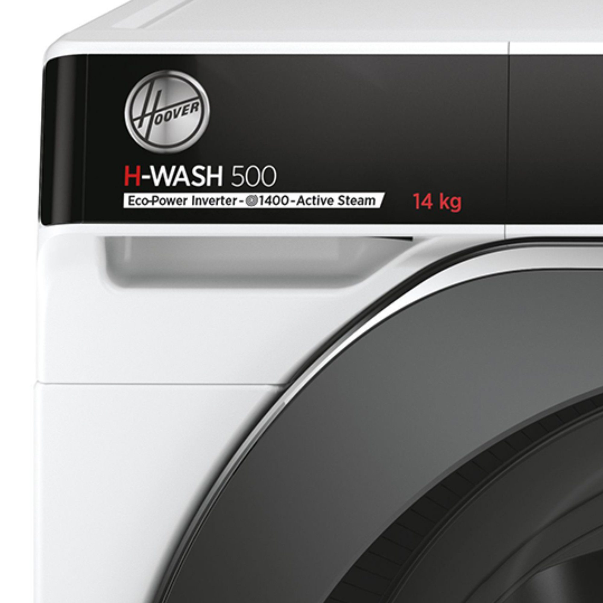 Hoover Waschmaschine H-WASH500 HWP 414AMBC/1-S, 14 kg, 1400 U/min, ActiveSteam, Wi-Fi + Bluetooth, All in One Programm