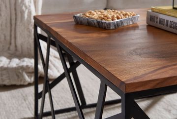 KADIMA DESIGN Couchtisch Wohnzimmertisch Holz Massiv Sofatisch Tisch